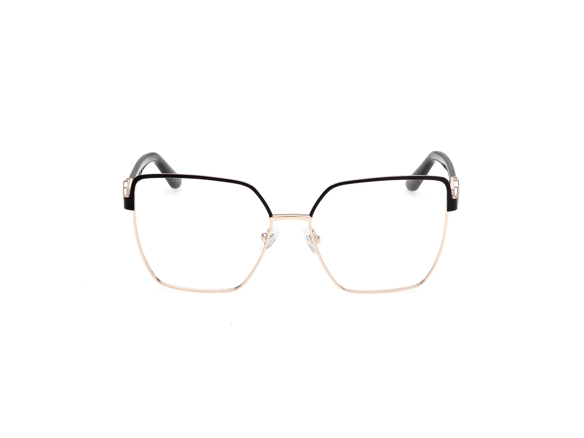 Guess GU50229 5 Montature da vista Metallo Nero Squadrata Normale - immagine 2