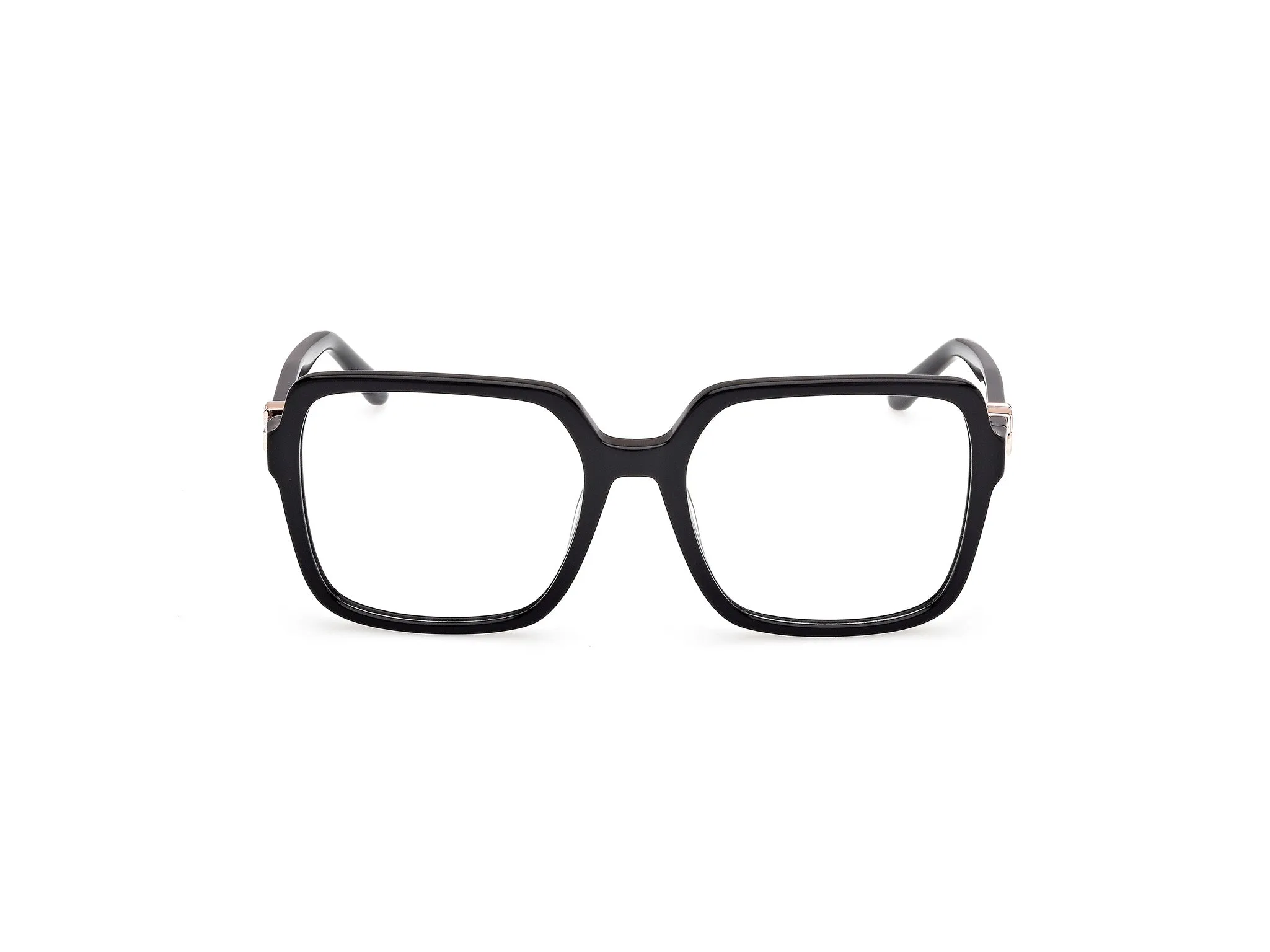 Guess GU50228 1 Montature da vista Acetato Nero Squadrata Normale - immagine 2