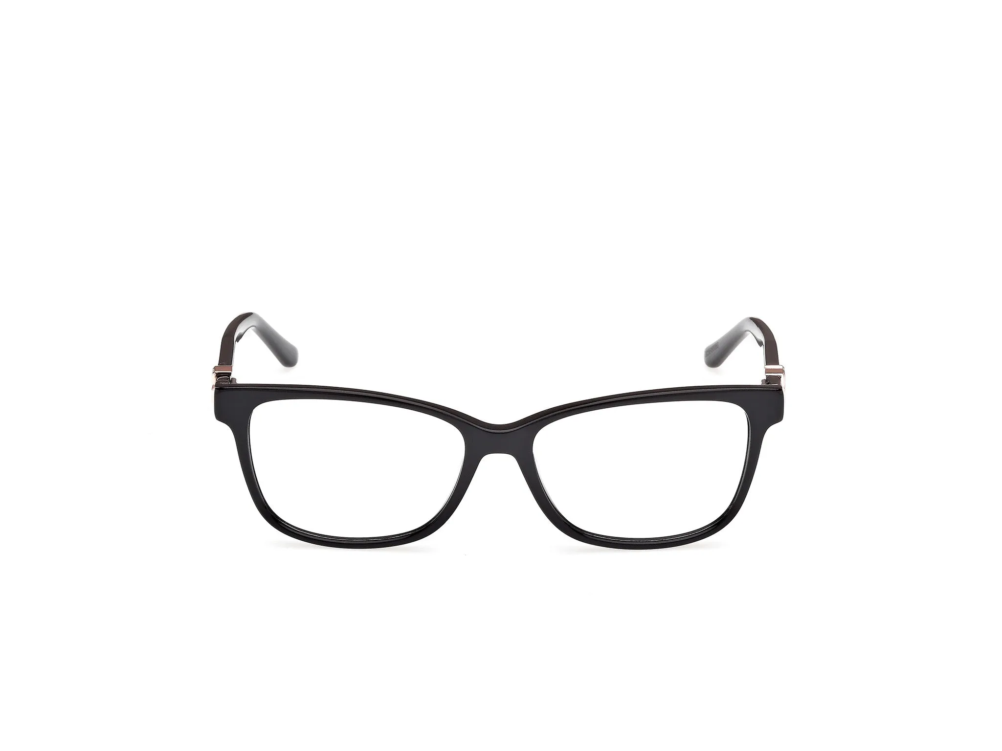 Guess GU50227 1 Montature da vista Acetato Nero Squadrata Normale - immagine 2