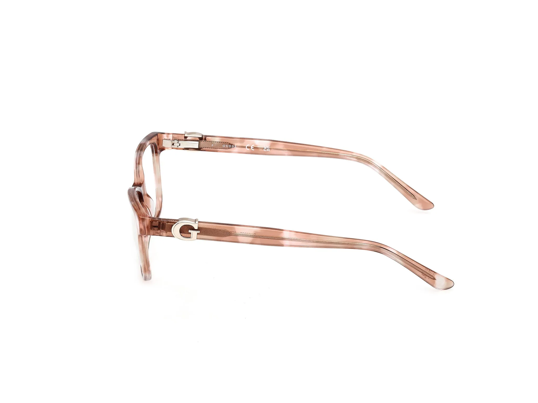 Guess GU50227 59 Montature da vista Acetato Beige Squadrata Normale - immagine 3