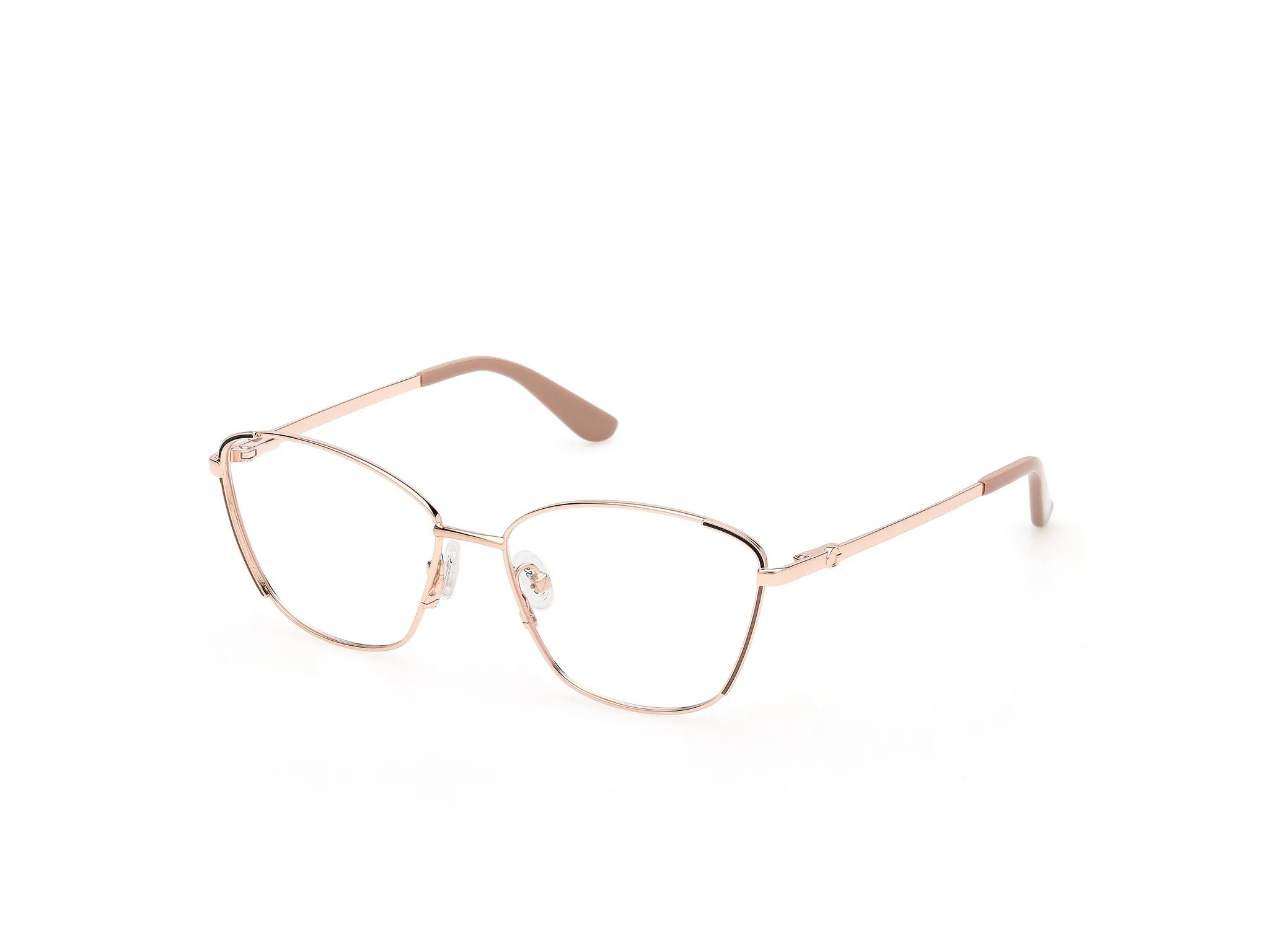 Guess GU50224 59 Montature da vista Metallo Beige Squadrata Normale - immagine 1