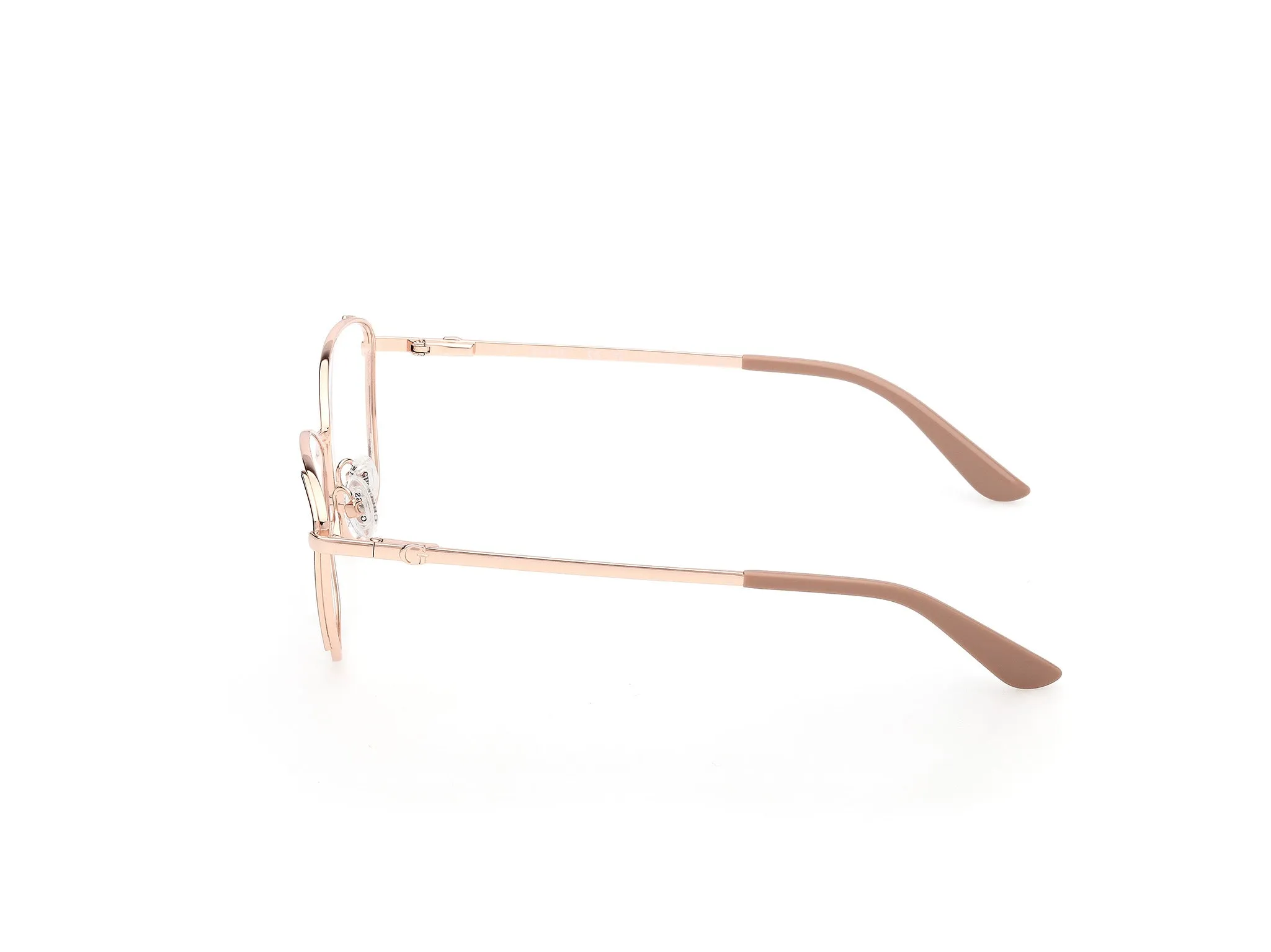 Guess GU50224 59 Montature da vista Metallo Beige Squadrata Normale - immagine 3