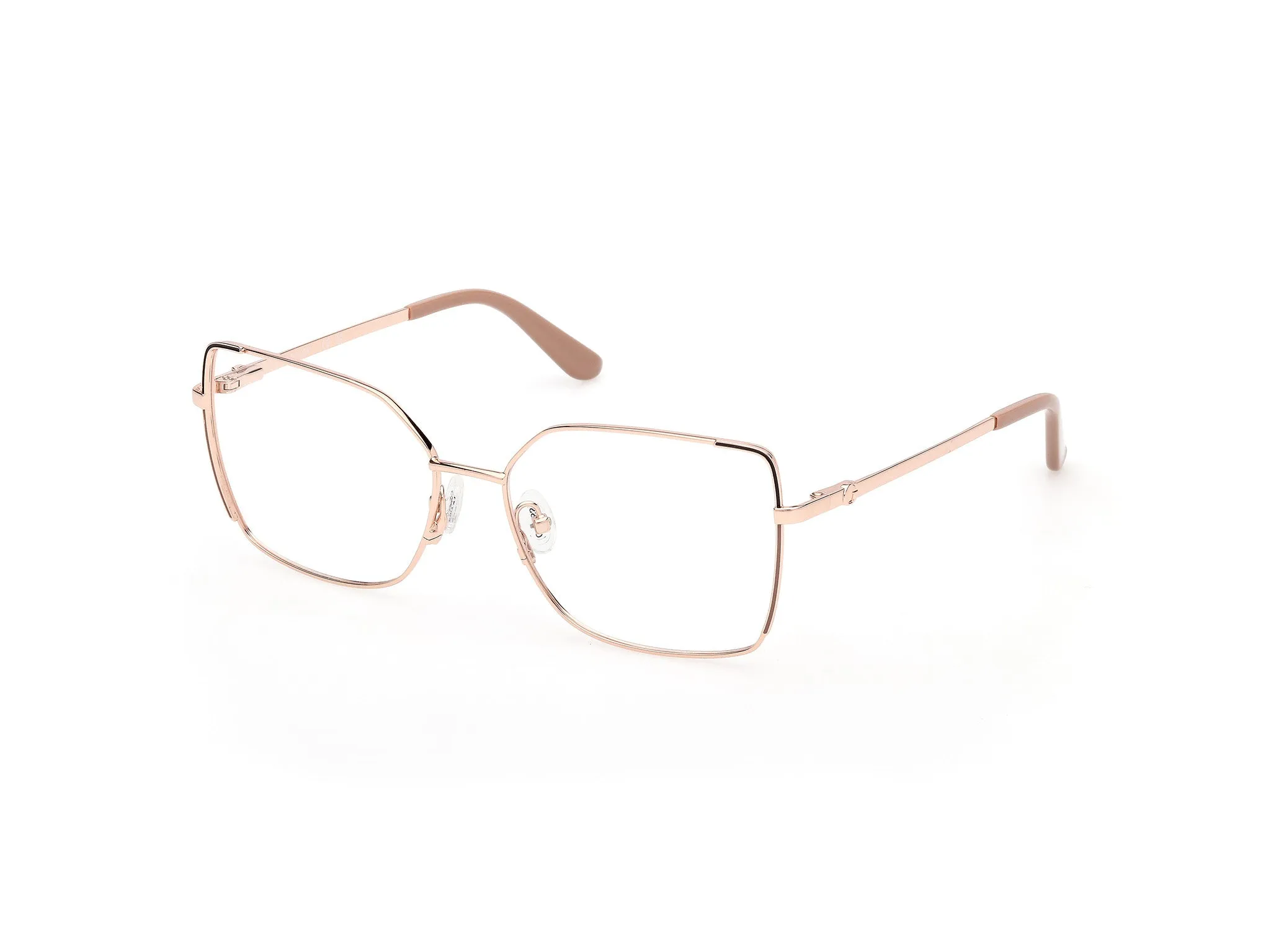 Guess GU50223 59 Montature da vista Metallo Beige Squadrata Normale - immagine 1