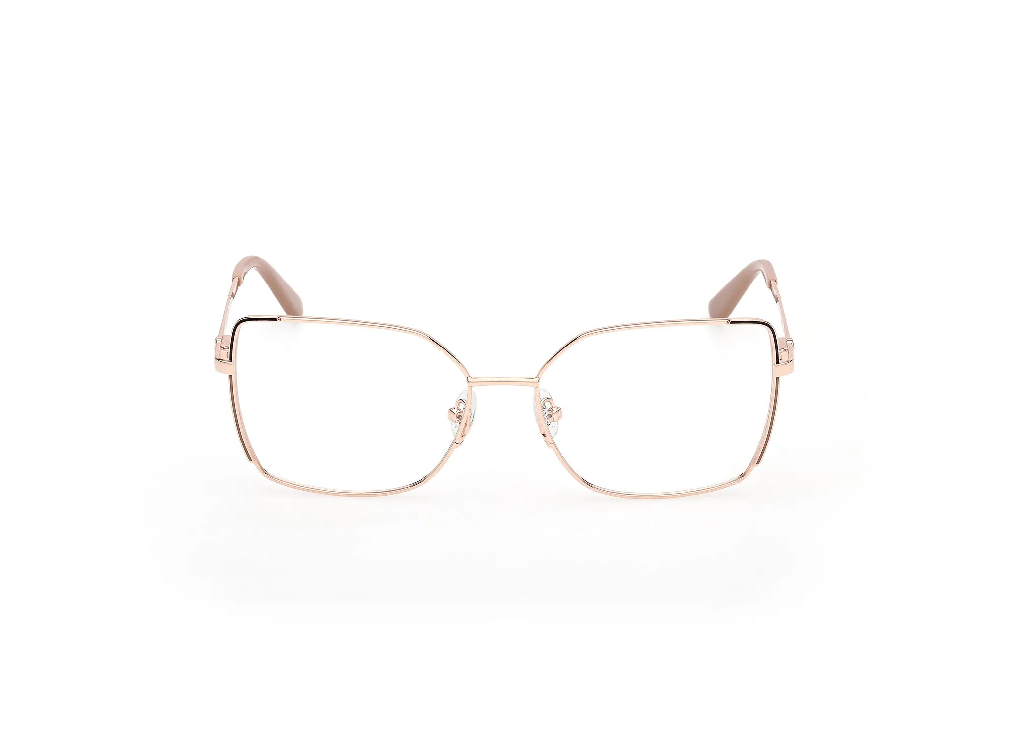 Guess GU50223 59 Montature da vista Metallo Beige Squadrata Normale - immagine 2