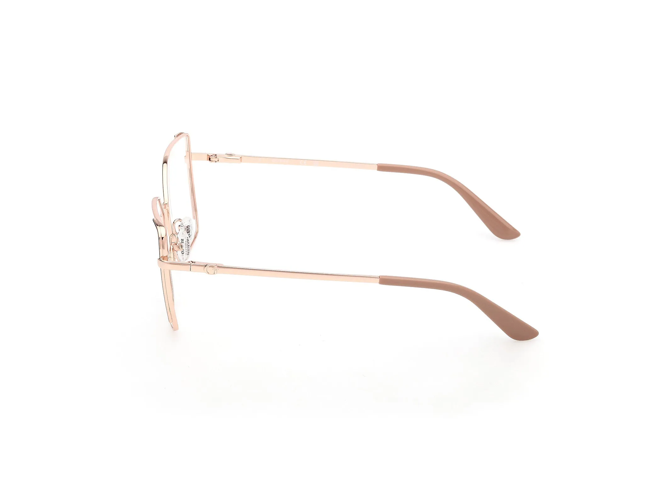 Guess GU50223 59 Montature da vista Metallo Beige Squadrata Normale - immagine 3