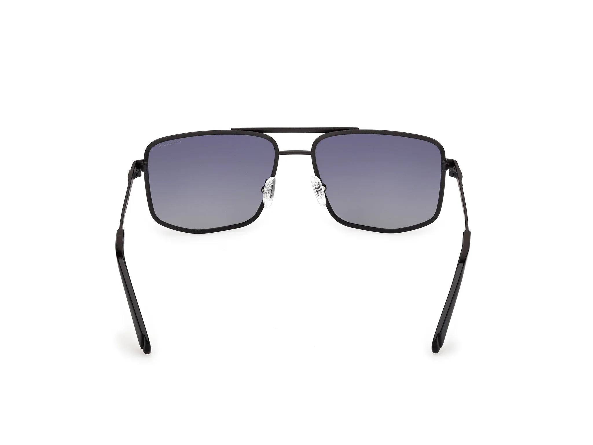 Guess GU00208 02D Occhiali da sole Metallo Nero Fumo Squadrata Polarizzata - immagine 4