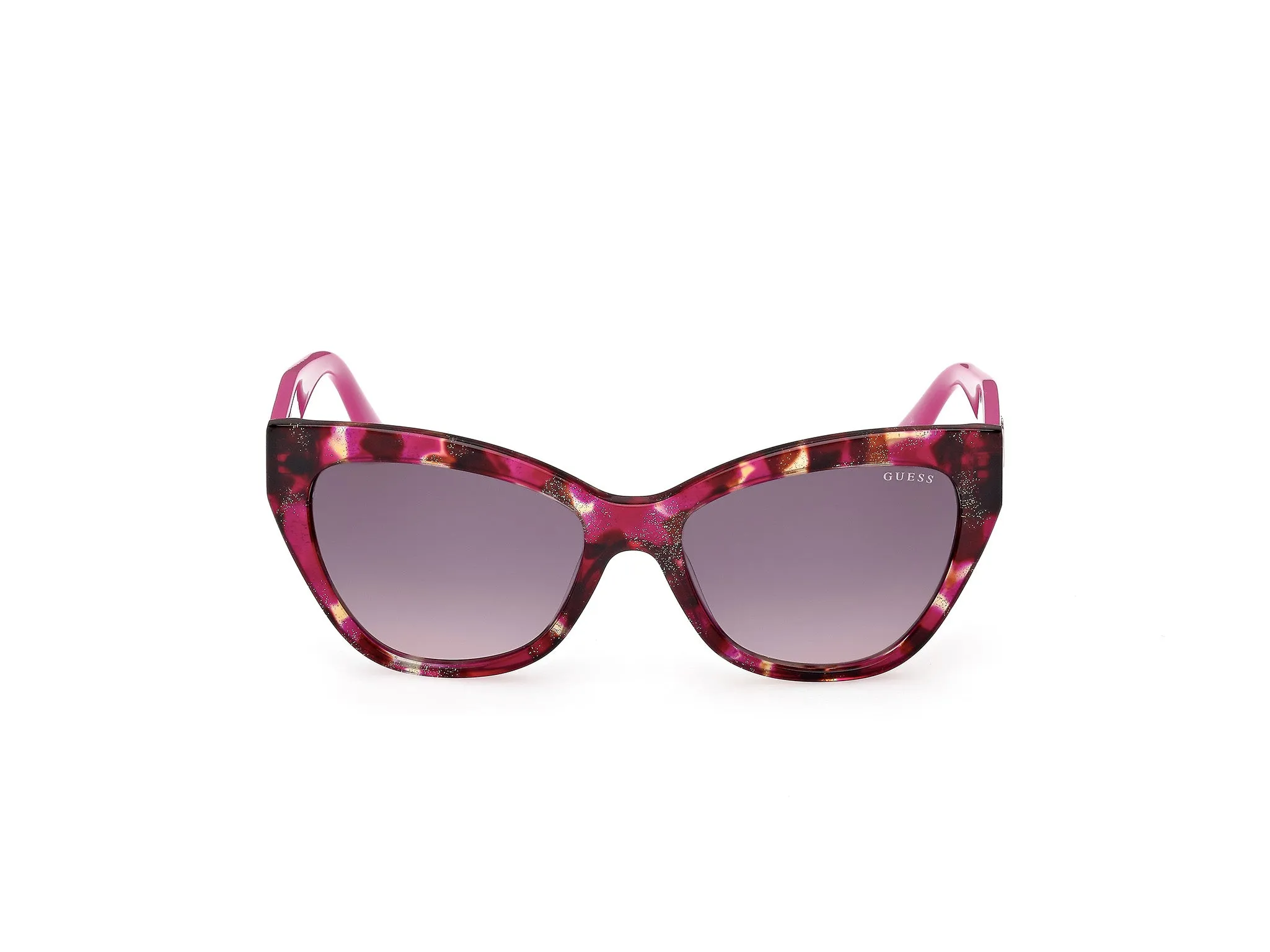 Guess GU00204 78F Occhiali da sole Acetato Rosa Grigio Cat Eye Normale Sfumato - immagine 2