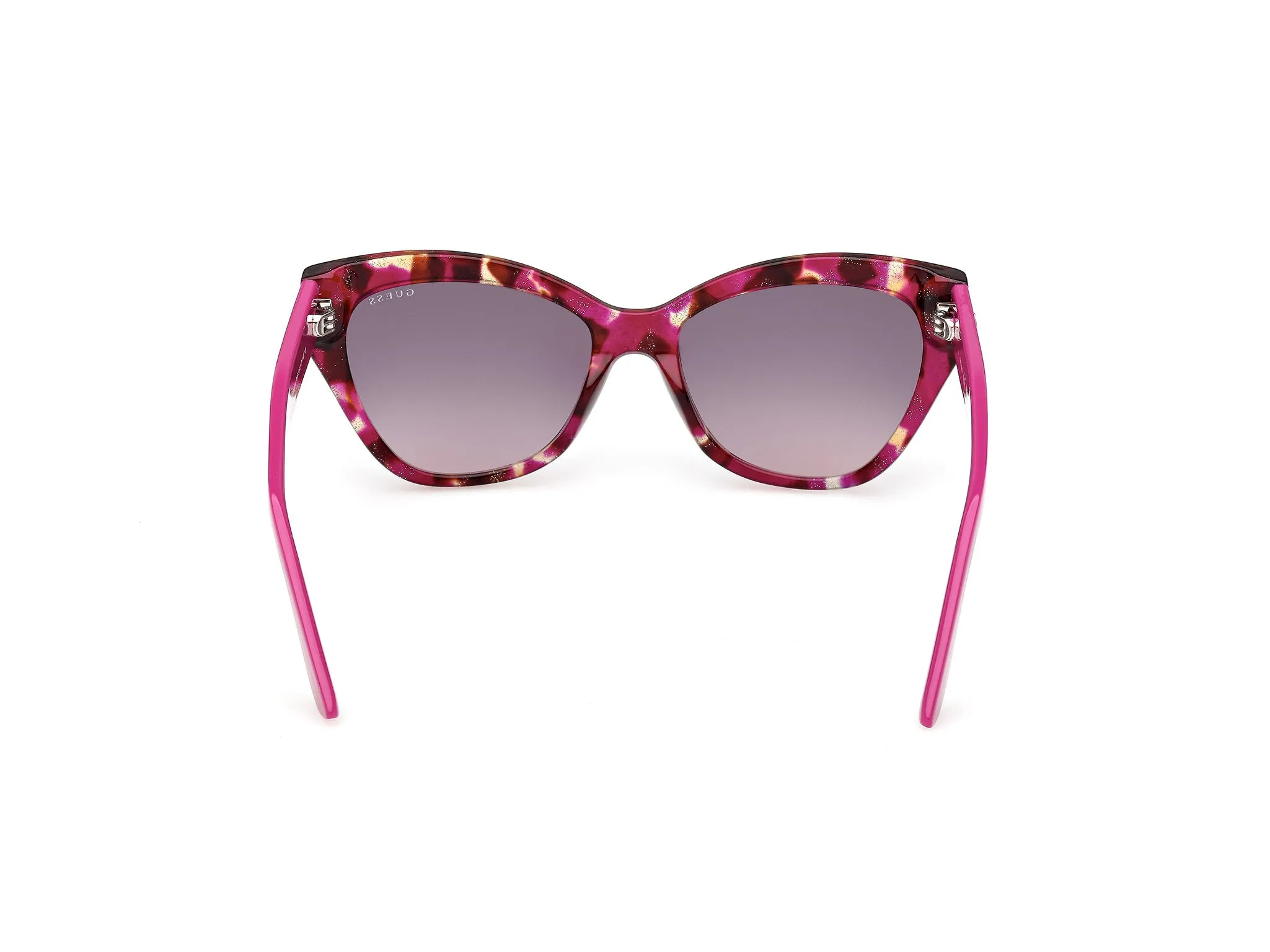 Guess GU00204 78F Occhiali da sole Acetato Rosa Grigio Cat Eye Normale Sfumato - immagine 4
