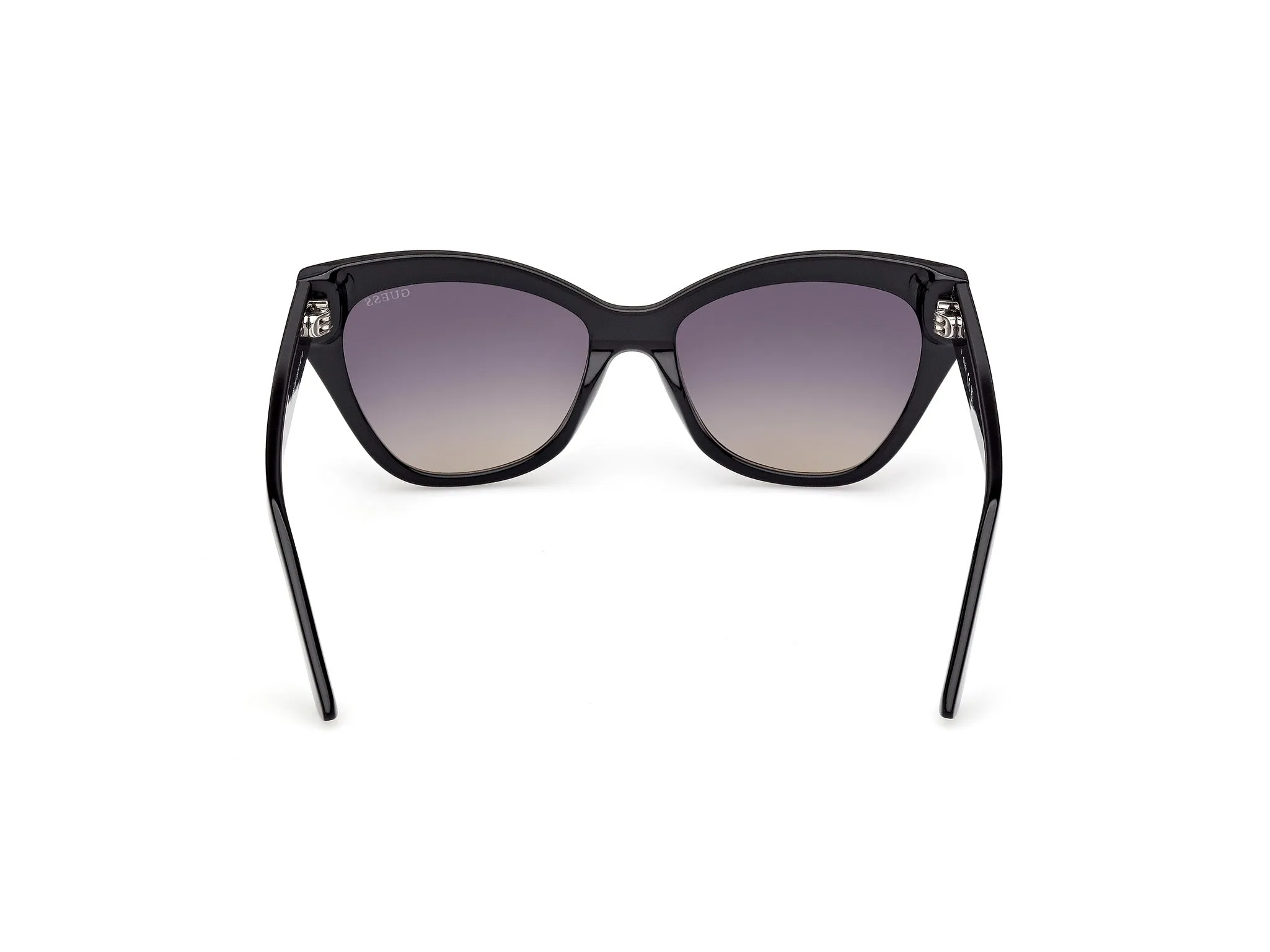 Guess GU00204 01B Occhiali da sole Acetato Nero Fumo Cat Eye Normale - immagine 4