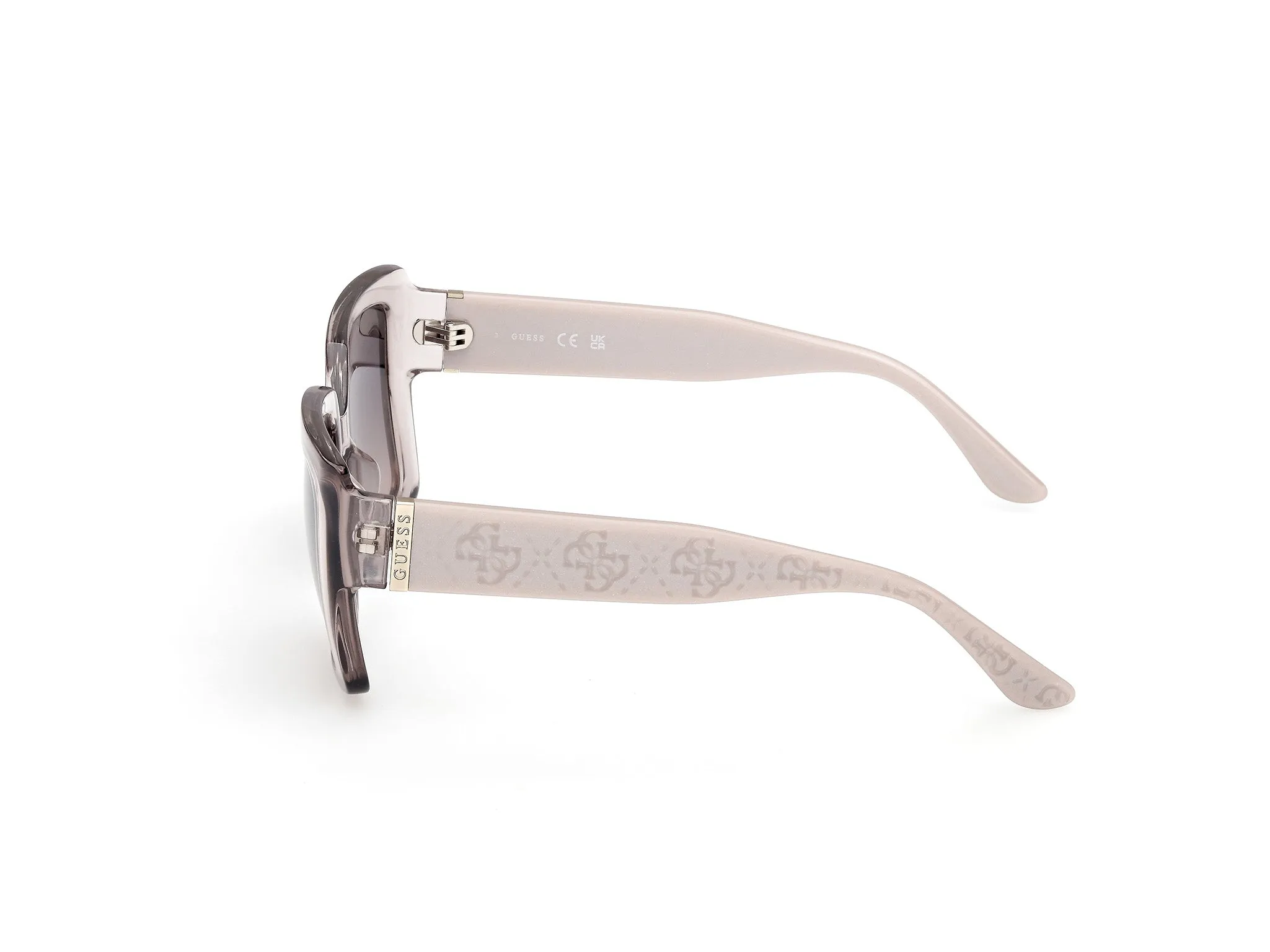 Guess GU00200 20B Occhiali da sole Iniettato Grigio Fumo Squadrata Normale - immagine 3