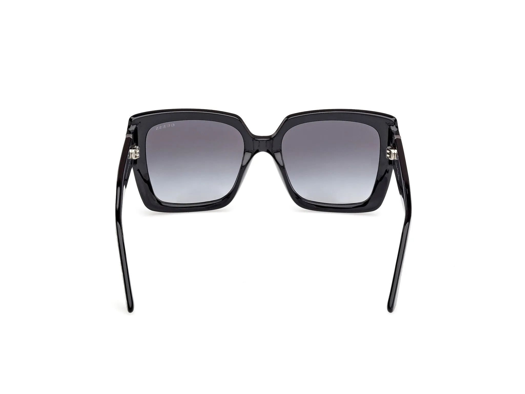 Guess GU00200 01B Occhiali da sole Iniettato Nero Fumo Squadrata Normale - immagine 4