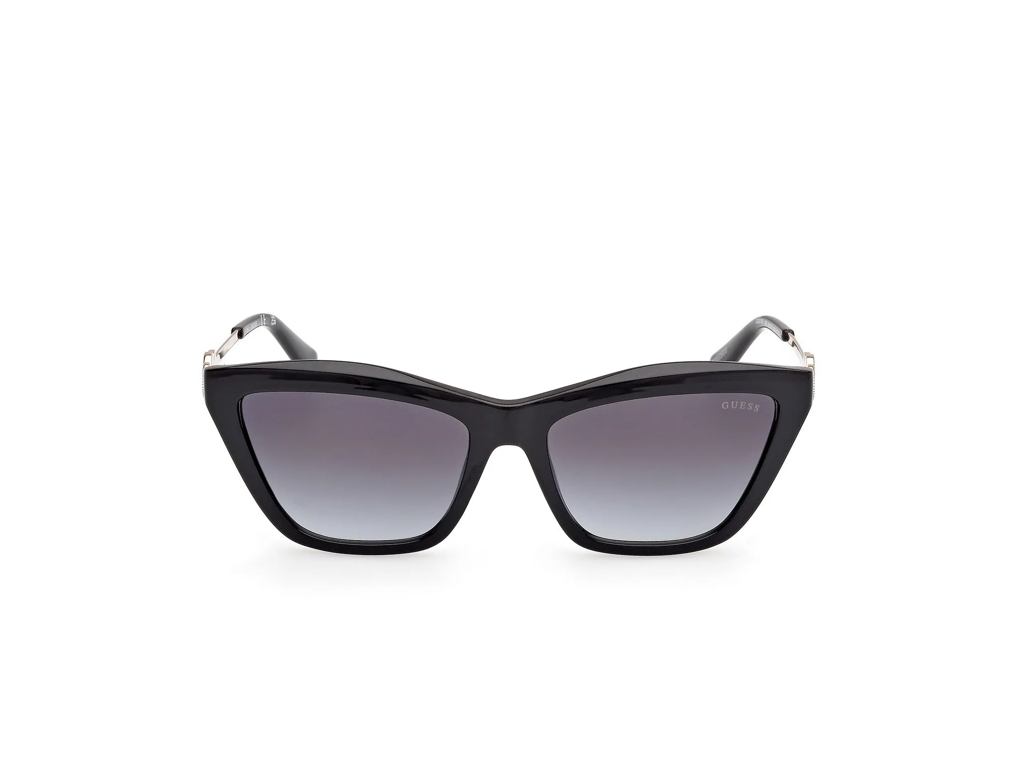 Guess GU00199 01B Occhiali da sole Iniettato Nero Fumo Squadrata Normale - immagine 2