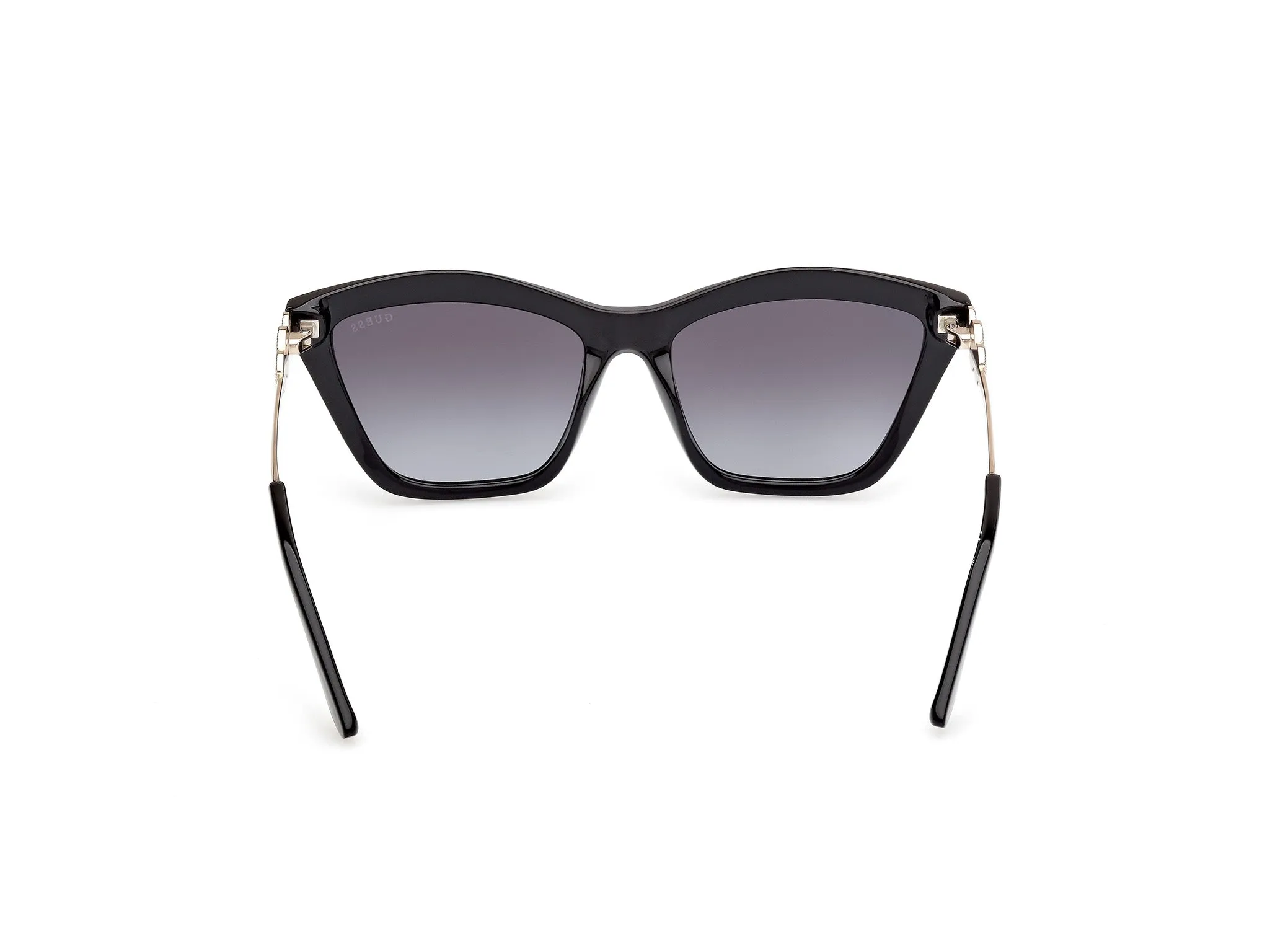 Guess GU00199 01B Occhiali da sole Iniettato Nero Fumo Squadrata Normale - immagine 4
