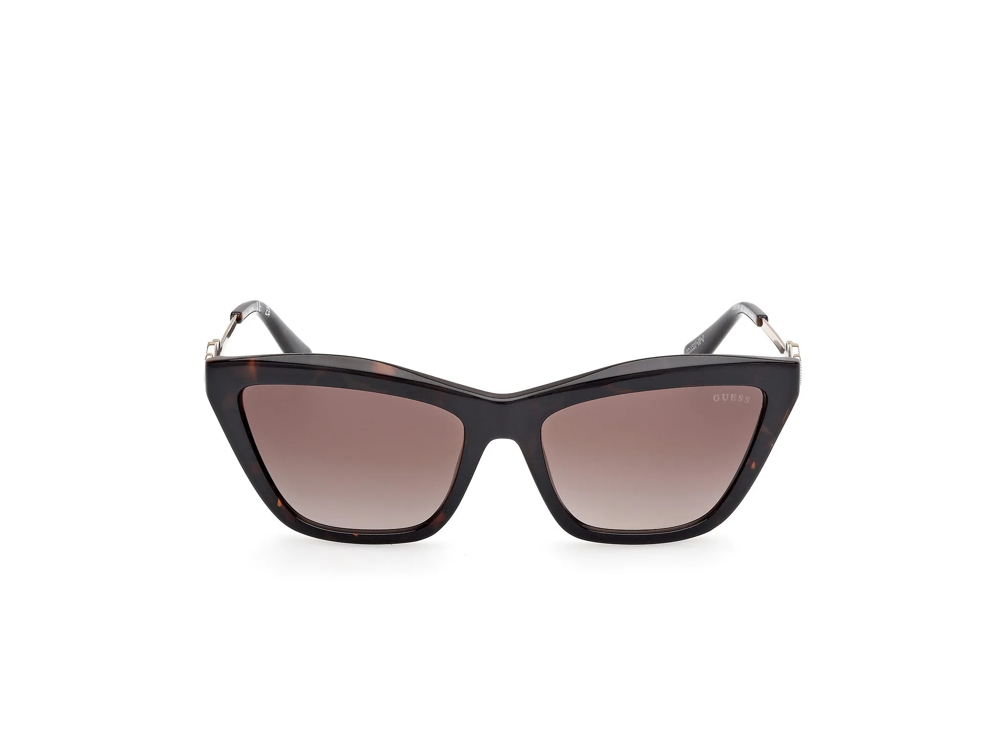 Guess GU00199 52F Occhiali da sole Iniettato Havana Marrone Squadrata Normale Sfumato - immagine 2