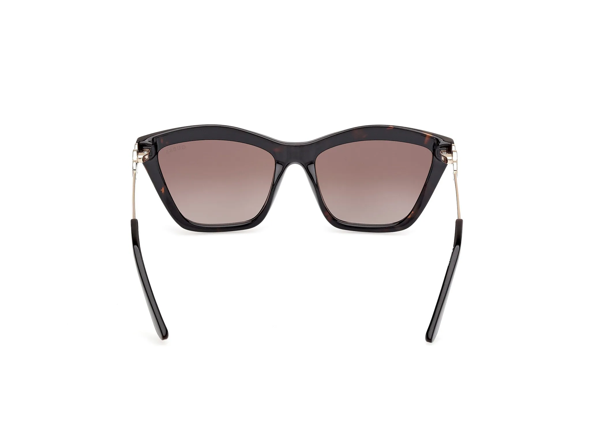 Guess GU00199 52F Occhiali da sole Iniettato Havana Marrone Squadrata Normale Sfumato - immagine 4