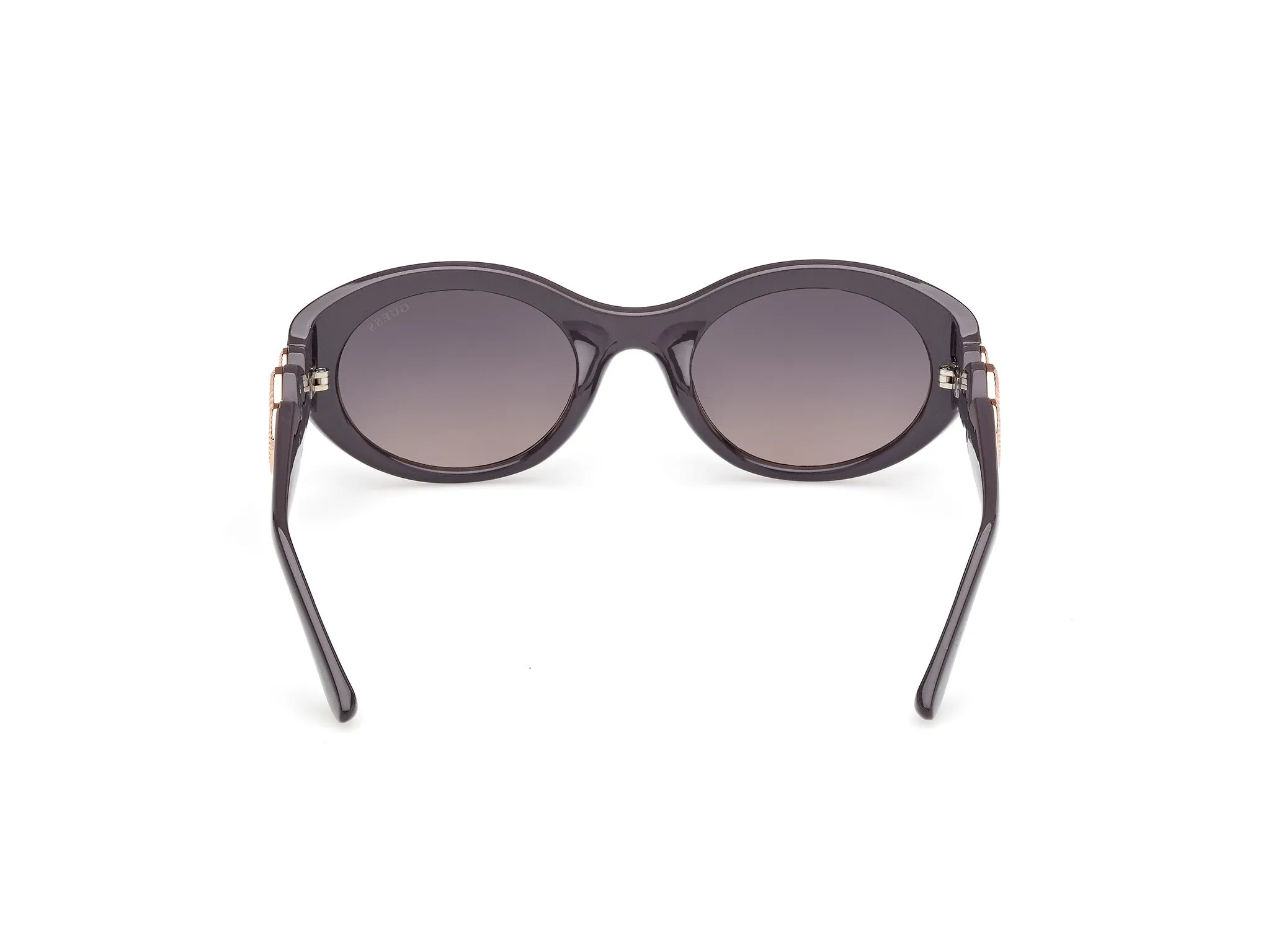 Guess GU00198-H 20B Occhiali da sole Iniettato Grigio Fumo Rotonda Normale - immagine 4