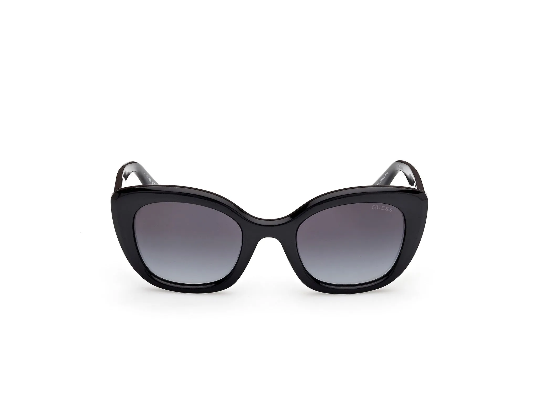 Guess GU00196 01B Occhiali da sole Iniettato Nero Fumo Squadrata Normale - immagine 2