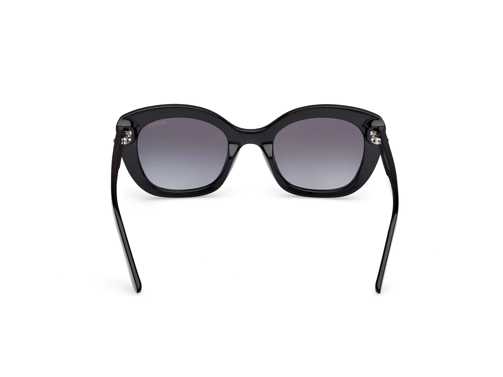 Guess GU00196 01B Occhiali da sole Iniettato Nero Fumo Squadrata Normale - immagine 4