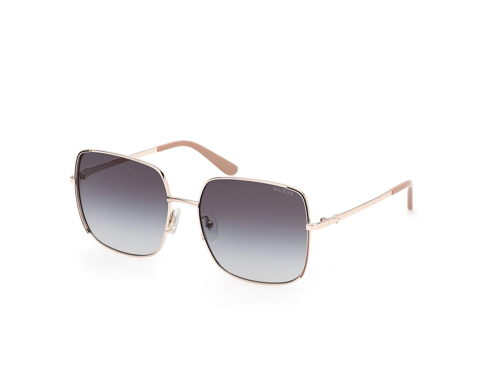 Guess GU00194 32B Occhiali da sole Metallo Oro Fumo Squadrata Normale - immagine 1