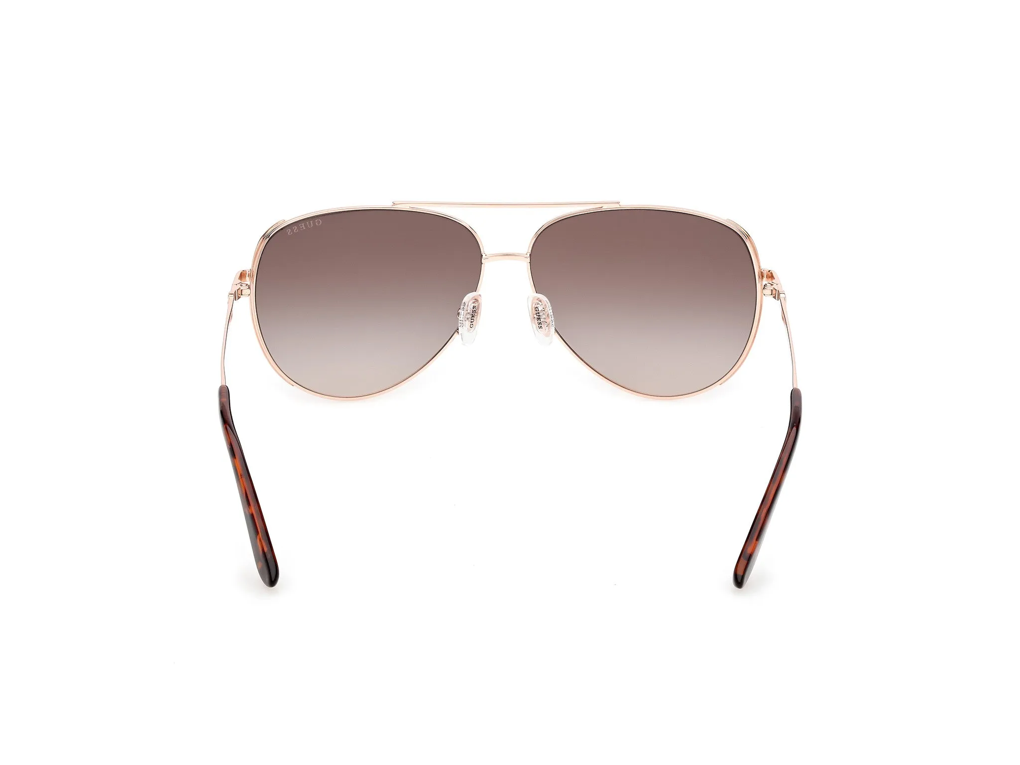 Guess GU00193 28F Occhiali da sole Metallo Oro Marrone Pilot Normale - immagine 4