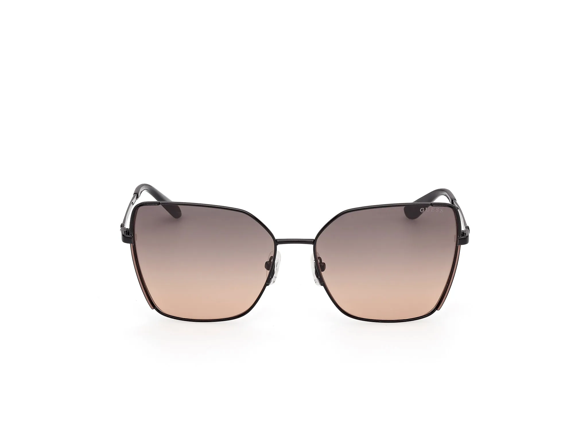 Guess GU00192 01B Occhiali da sole Metallo Nero Fumo Farfalla Normale - immagine 2