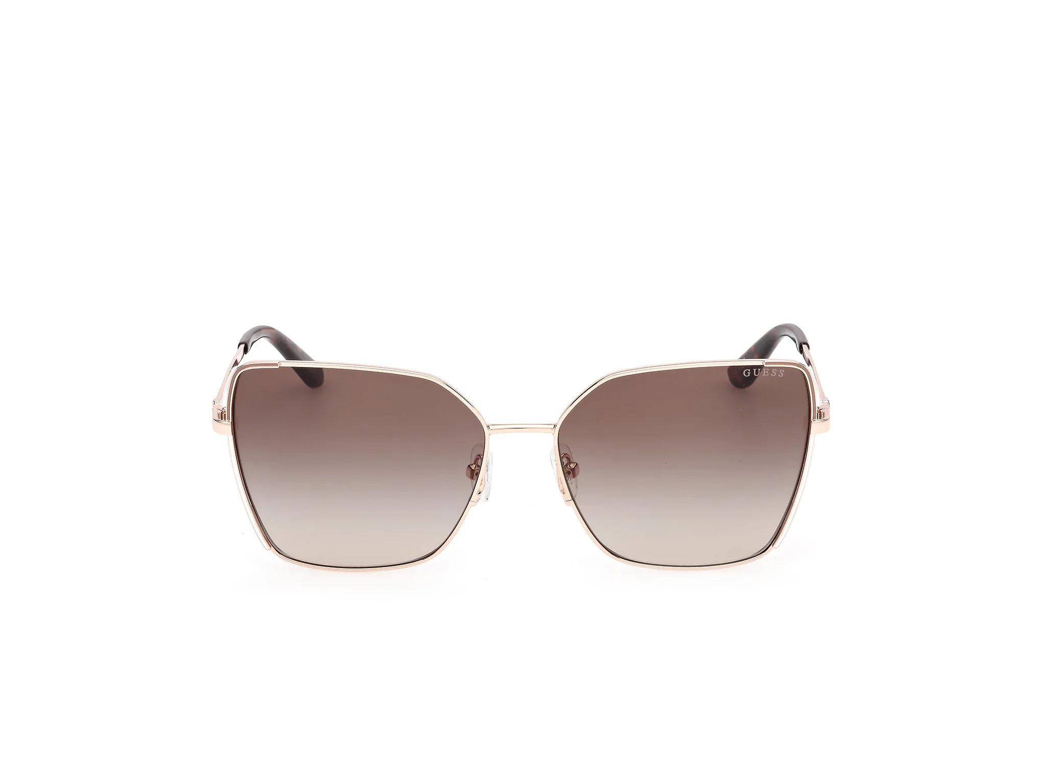 Guess GU00192 28F Occhiali da sole Metallo Oro Marrone Farfalla Normale - immagine 2