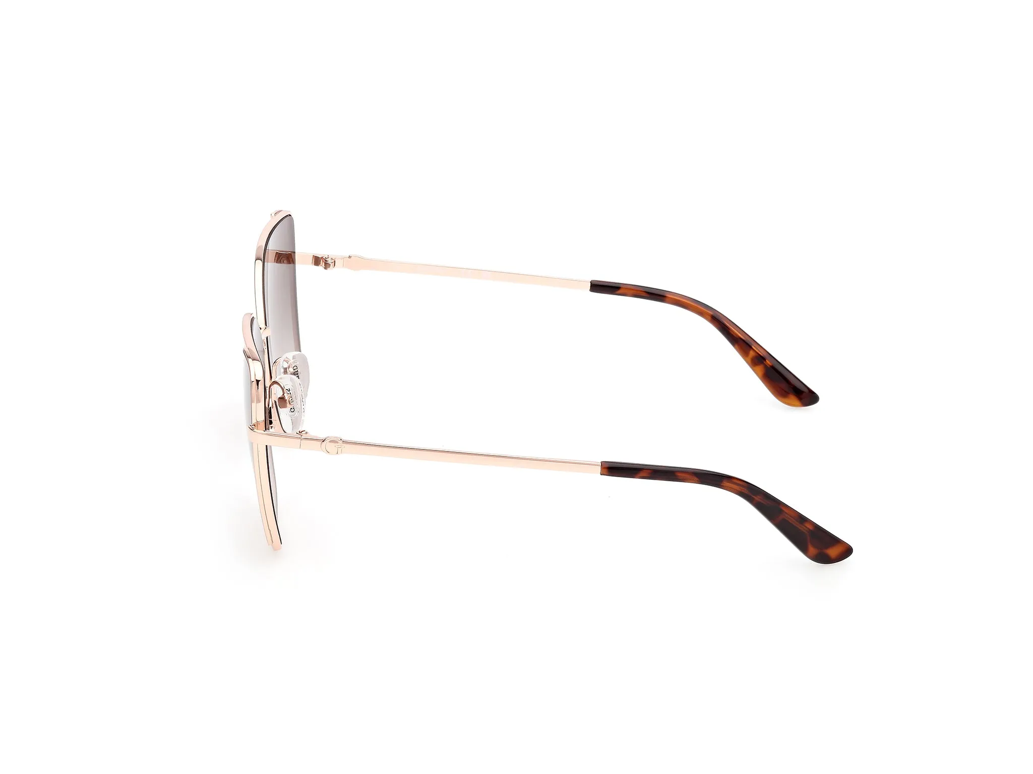 Guess GU00192 28F Occhiali da sole Metallo Oro Marrone Farfalla Normale - immagine 3