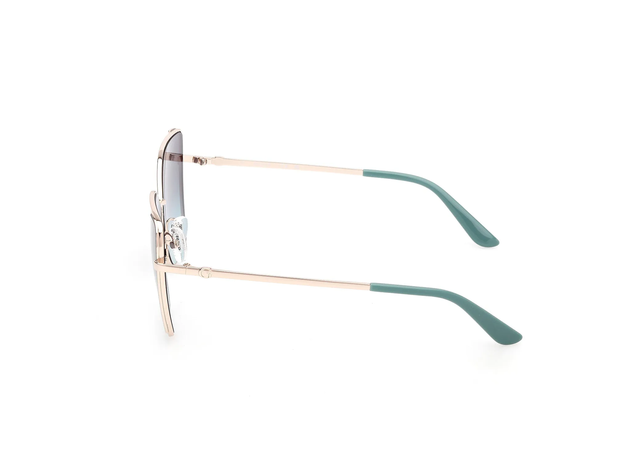 Guess GU00192 33W Occhiali da sole Metallo Oro Blu Farfalla Normale - immagine 3