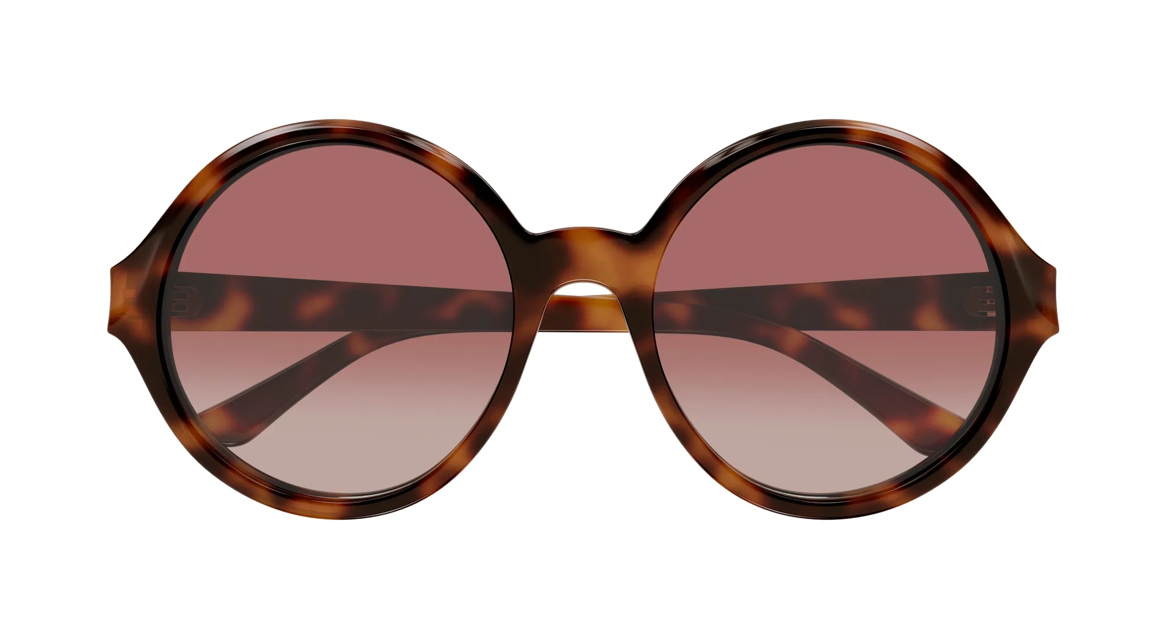 Chloé CH0290S 003 Occhiali da sole Acetato Havana Rosso Rotonda - immagine 2