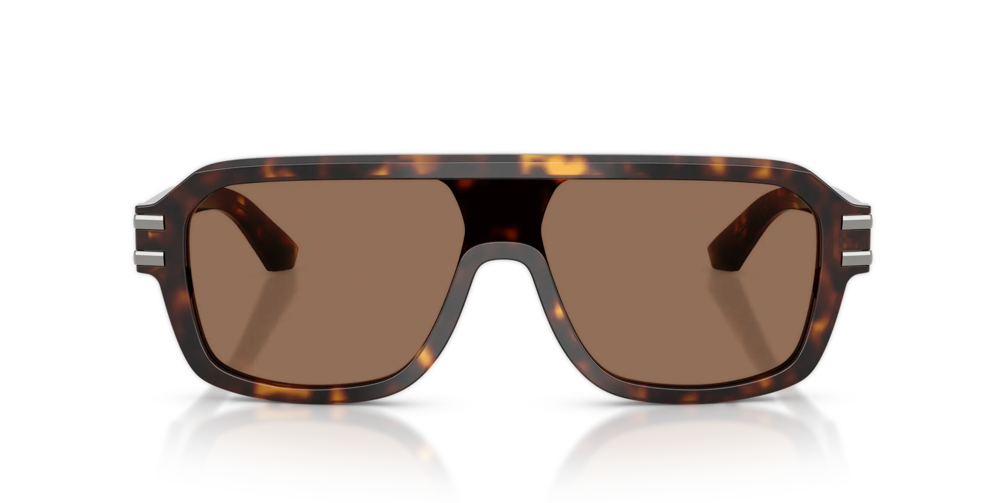 Dolce & Gabbana DG4507 502/73 Occhiali da sole Acetato Tartaruga Marrone Pilot Normale - immagine 3