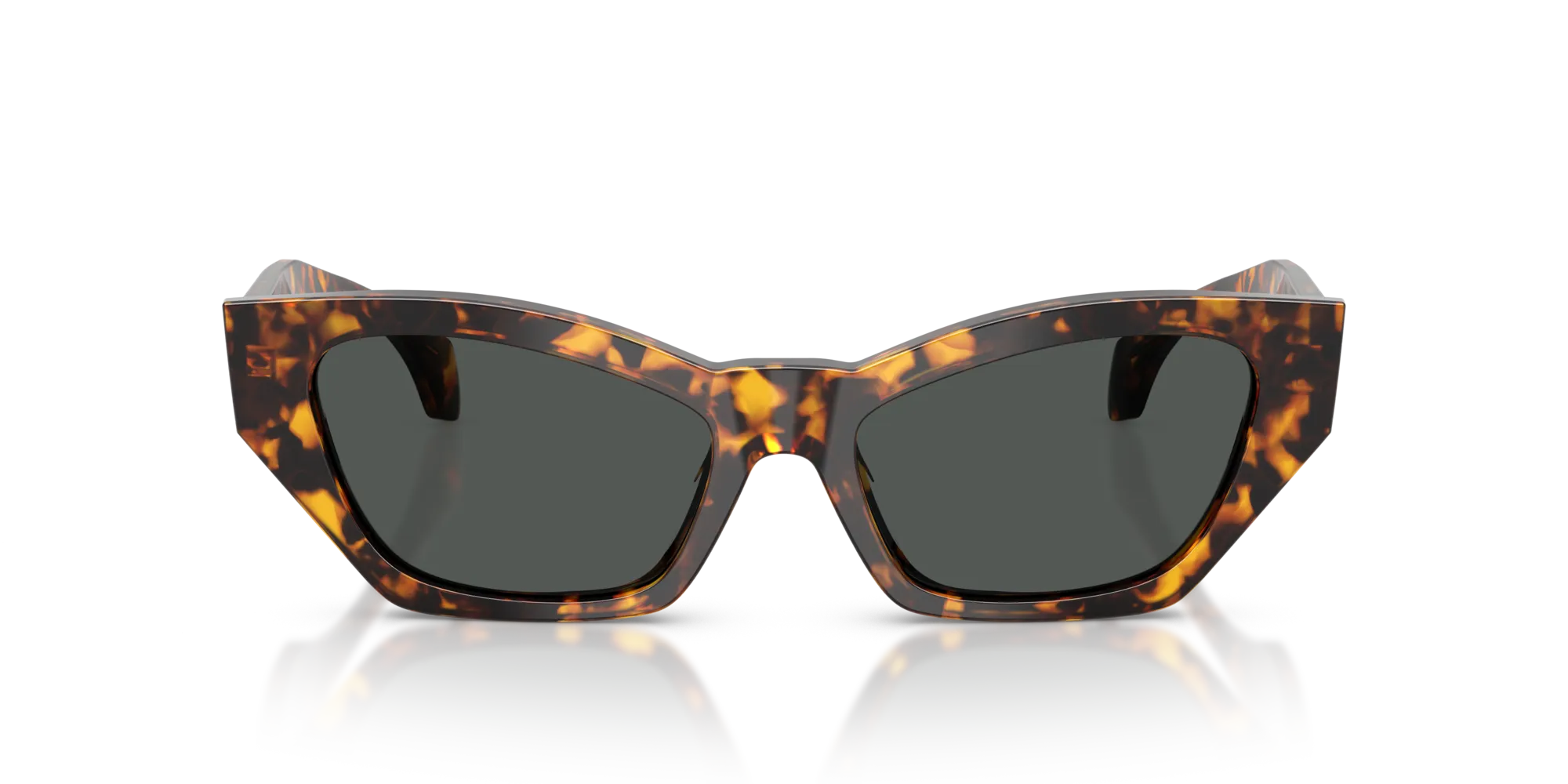 Versace VE4488U 551487 Occhiali da sole Acetato Tartaruga Grigio Cat Eye Normale - immagine 3