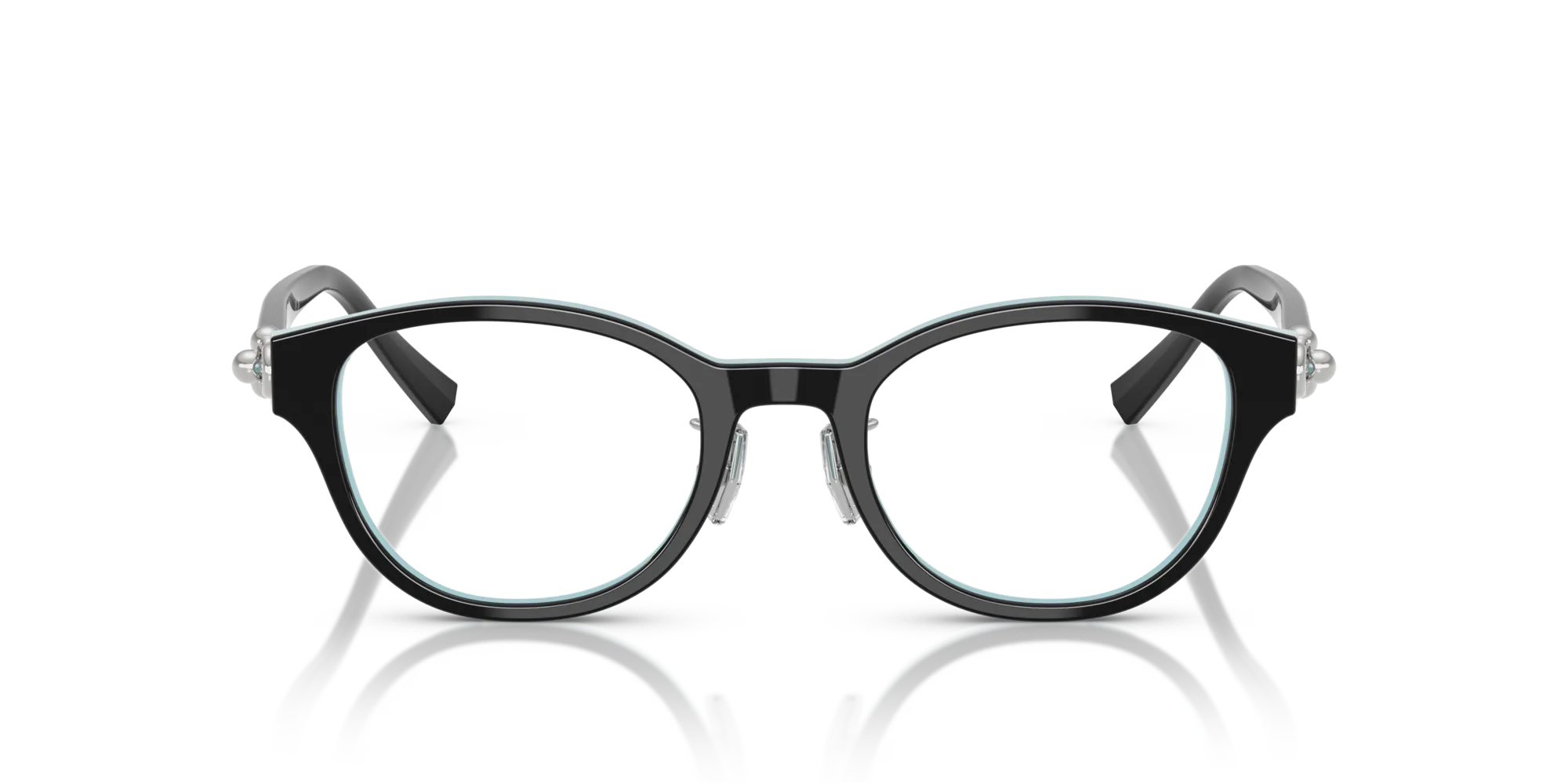 Tiffany TF2273D 8055 Montature da vista Acetato Nero Rotonda Normale - immagine 3