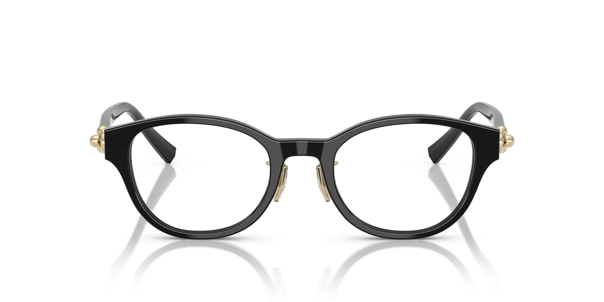 Tiffany TF2273D 8001 Montature da vista Acetato Nero Rotonda Normale - immagine 3