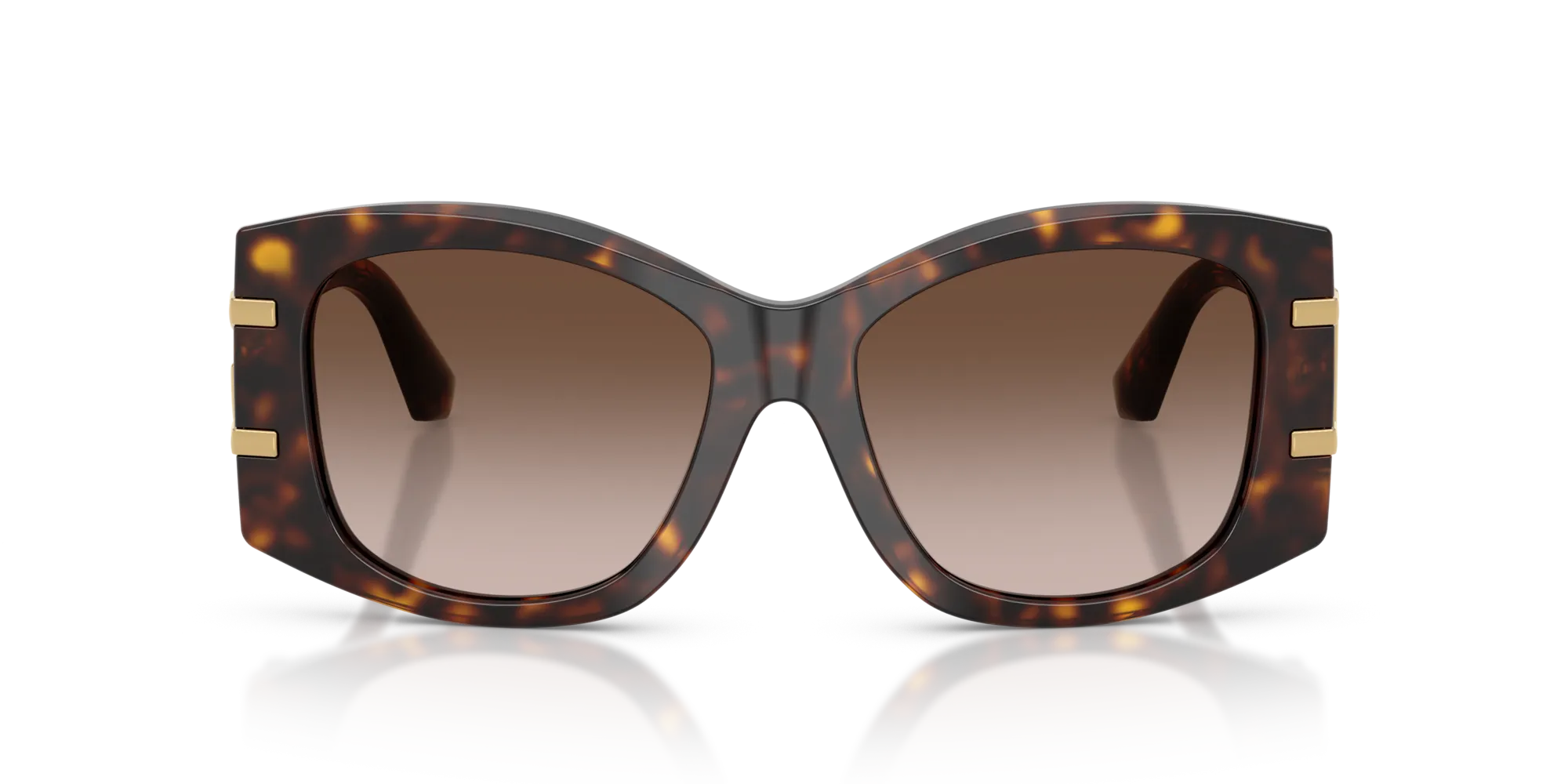 Dolce & Gabbana DG4501 502/13 Occhiali da sole Acetato Tartaruga Marrone Farfalla Normale Sfumato - immagine 3