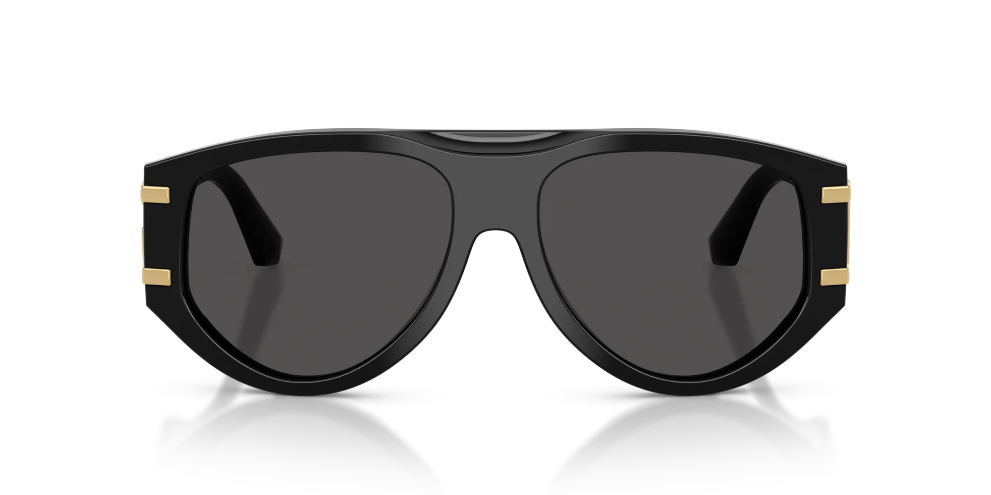 Dolce & Gabbana DG4499 501/87 Occhiali da sole Acetato Nero Grigio Pilot Normale - immagine 3
