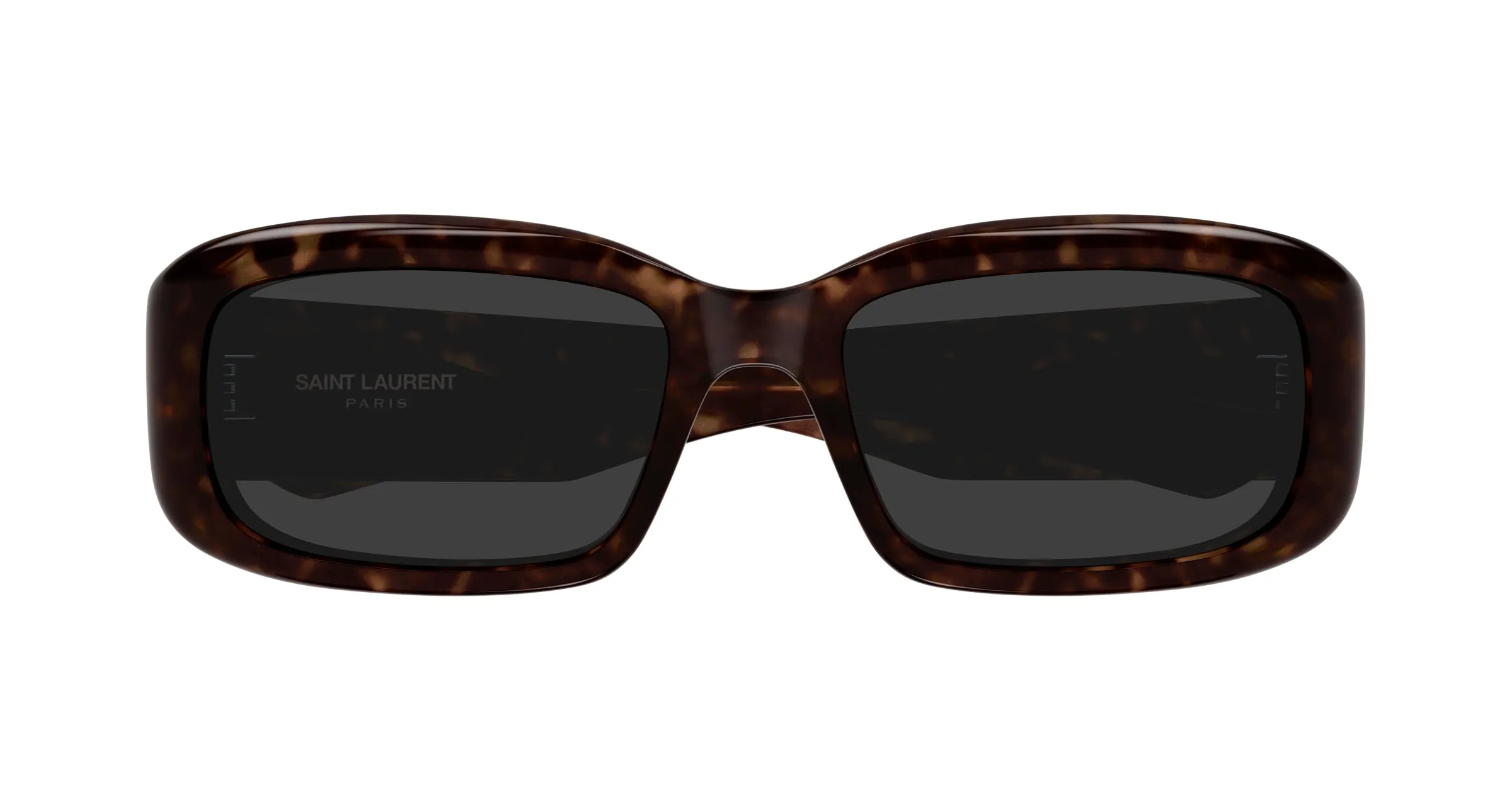 SAINT LAURENT SL 809 002 Occhiali da sole Acetato Havana Grigio Squadrata - immagine 2