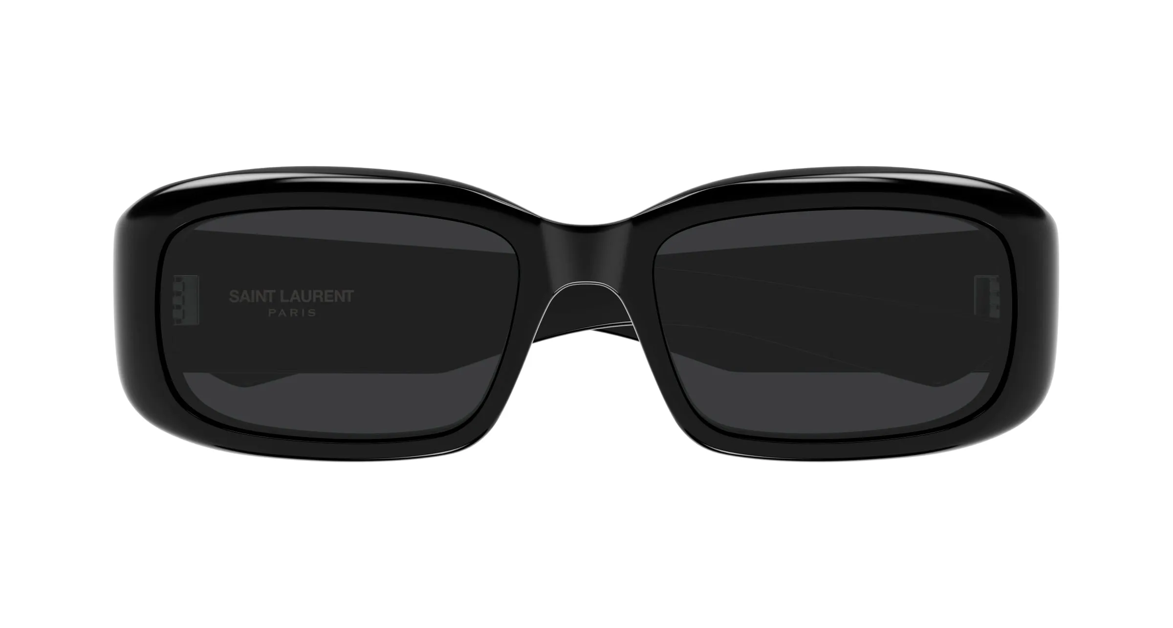 SAINT LAURENT SL 809 001 Occhiali da sole Acetato Nero Nero Squadrata - immagine 2