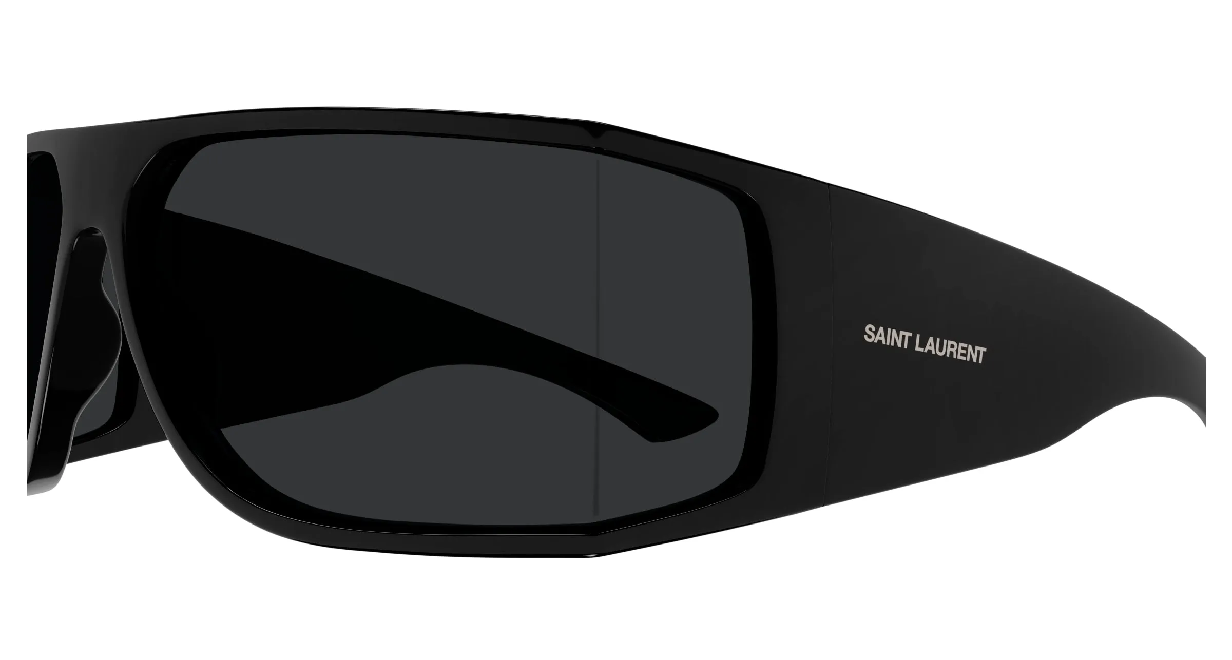 SAINT LAURENT SL 806 001 Occhiali da sole Bio-iniettato Nero Nero Squadrata - immagine 3