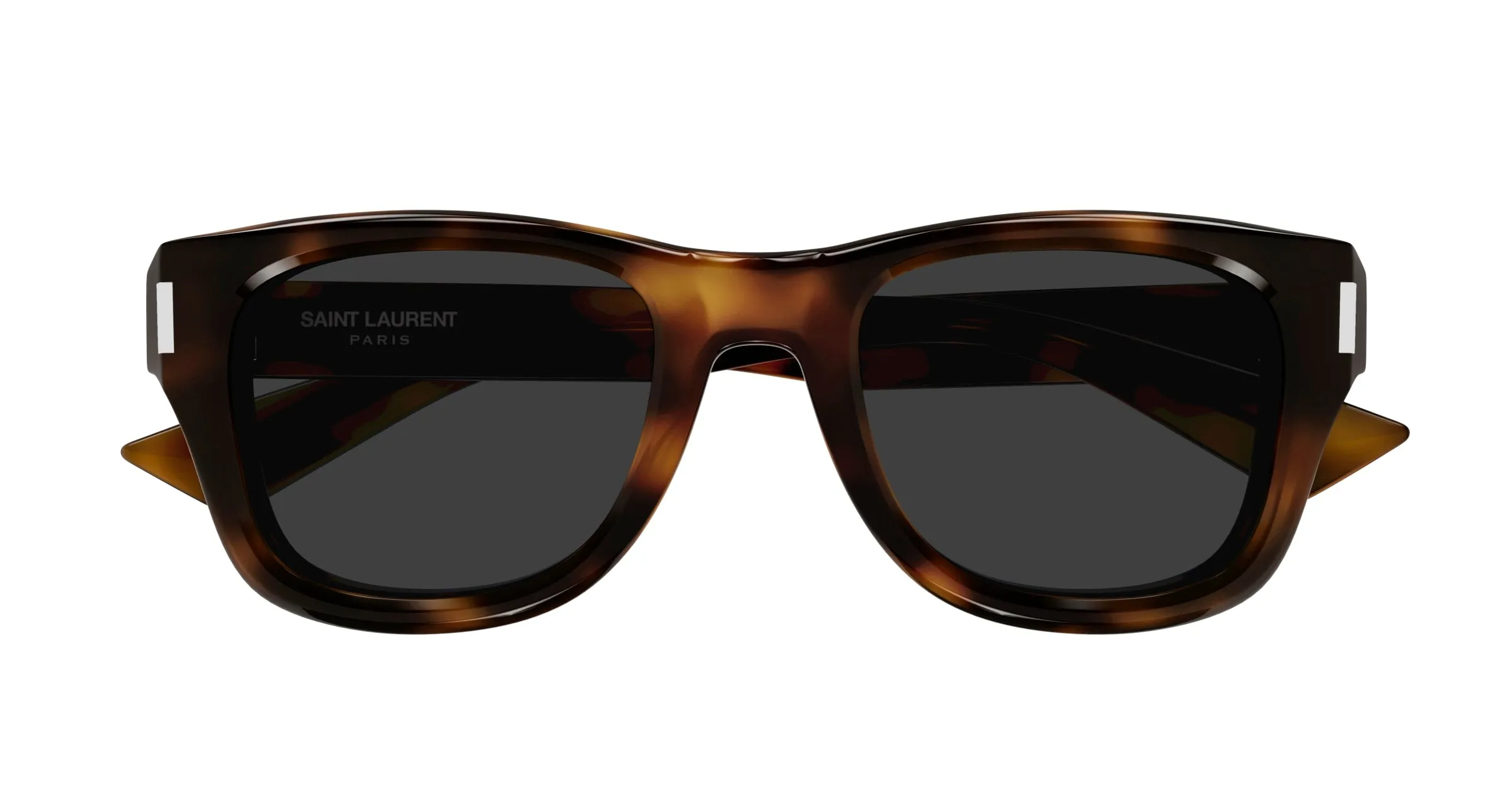 SAINT LAURENT SL 801 005 Occhiali da sole Acetato Havana Grigio Rotonda - immagine 2