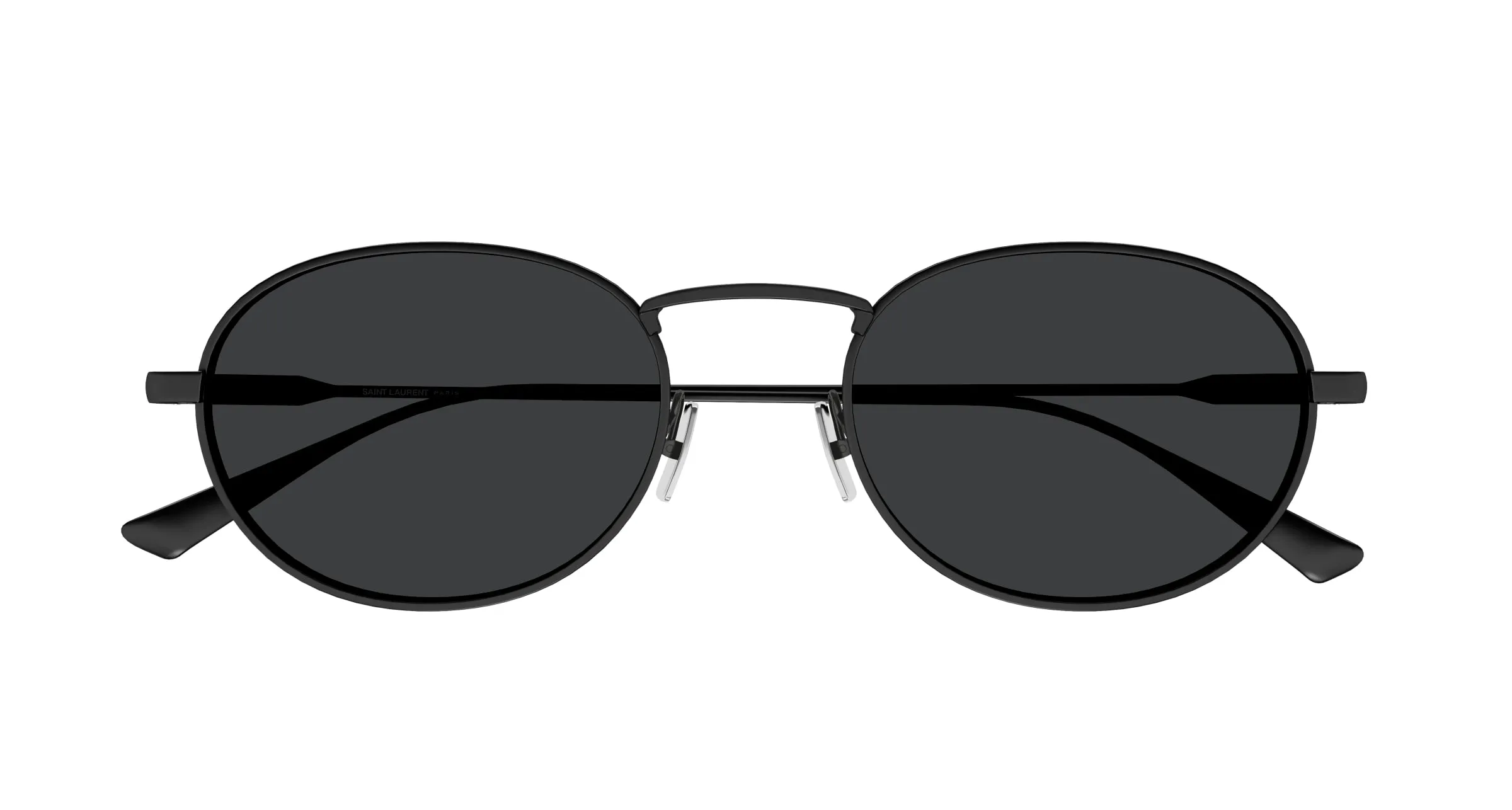 SAINT LAURENT SL 799 001 Occhiali da sole Metallo Nero Nero Rotonda - immagine 2