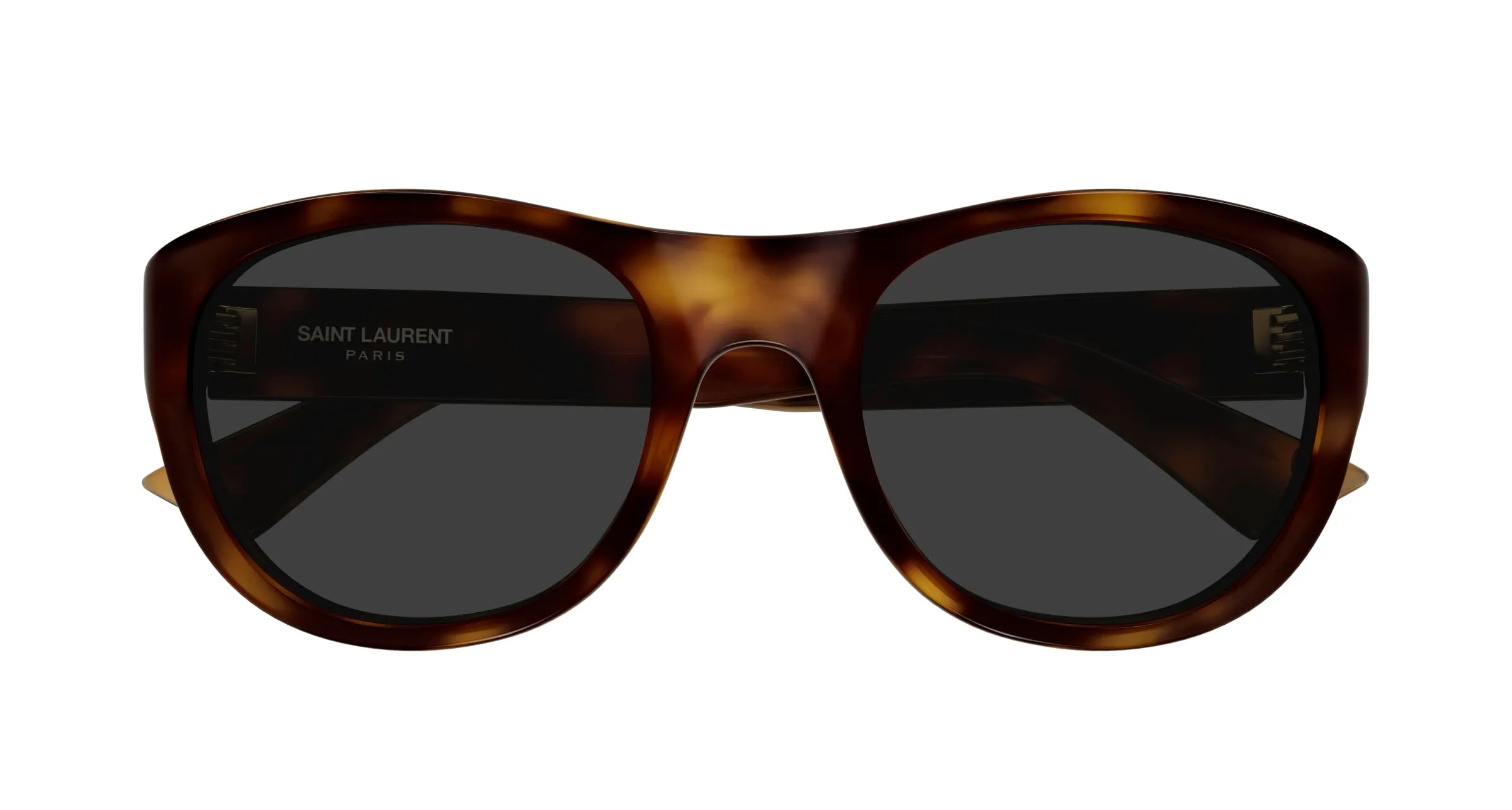 SAINT LAURENT SL 798 MAXIME 003 Occhiali da sole Acetato Havana Grigio Rotonda - immagine 2