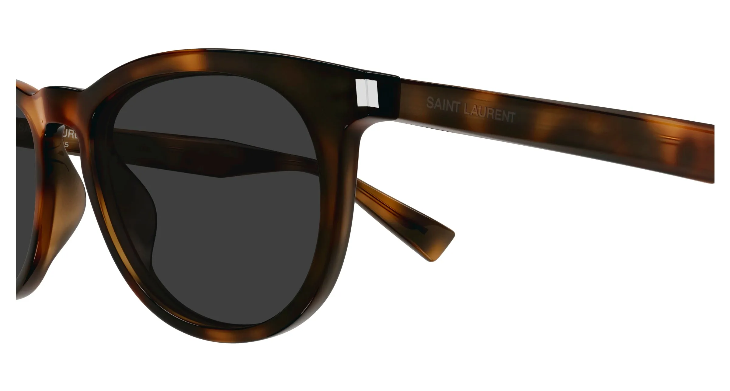 SAINT LAURENT SL 797 003 Occhiali da sole Acetato Havana Grigio Rotonda - immagine 2