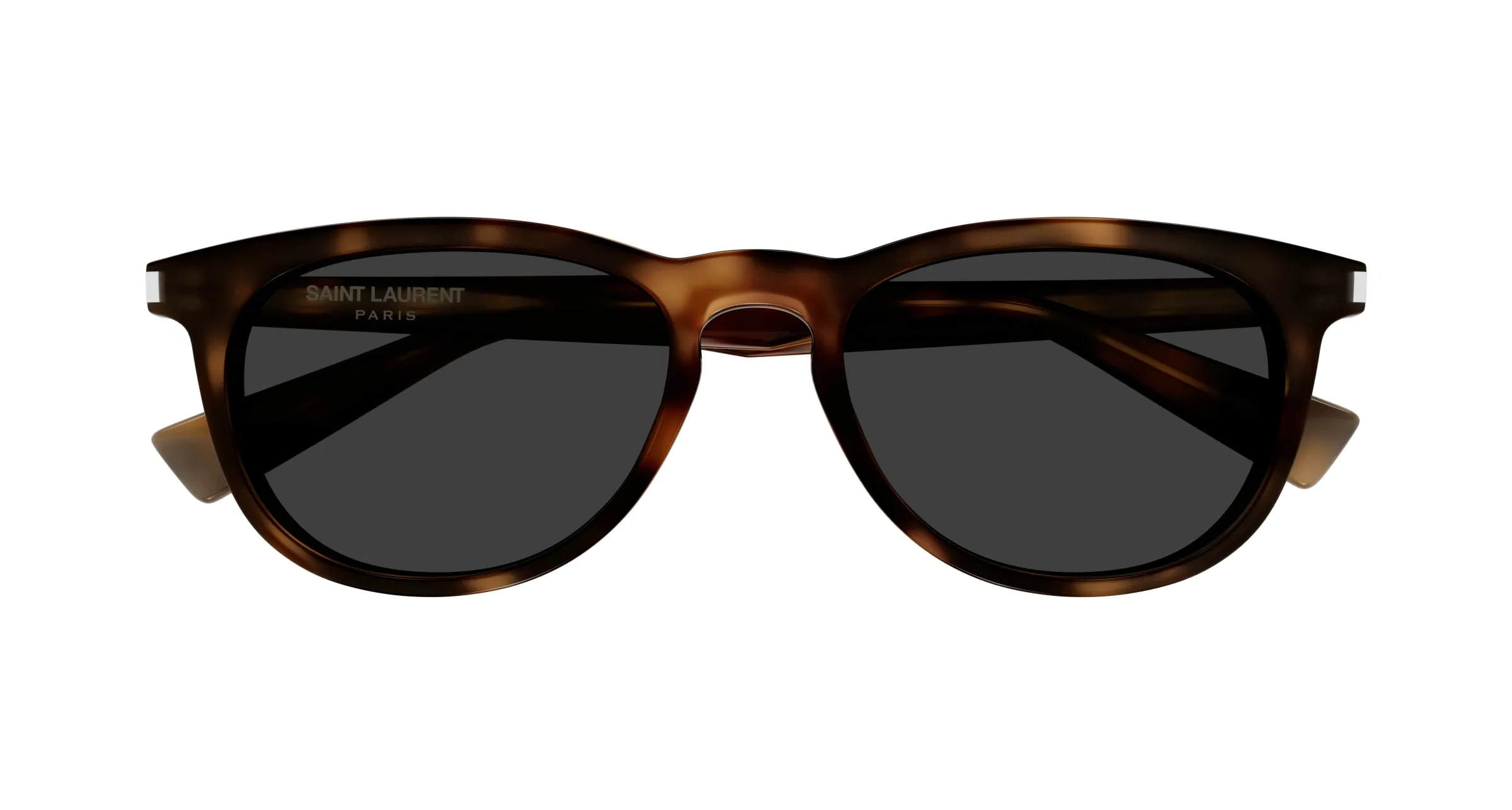 SAINT LAURENT SL 797 003 Occhiali da sole Acetato Havana Grigio Rotonda - immagine 3