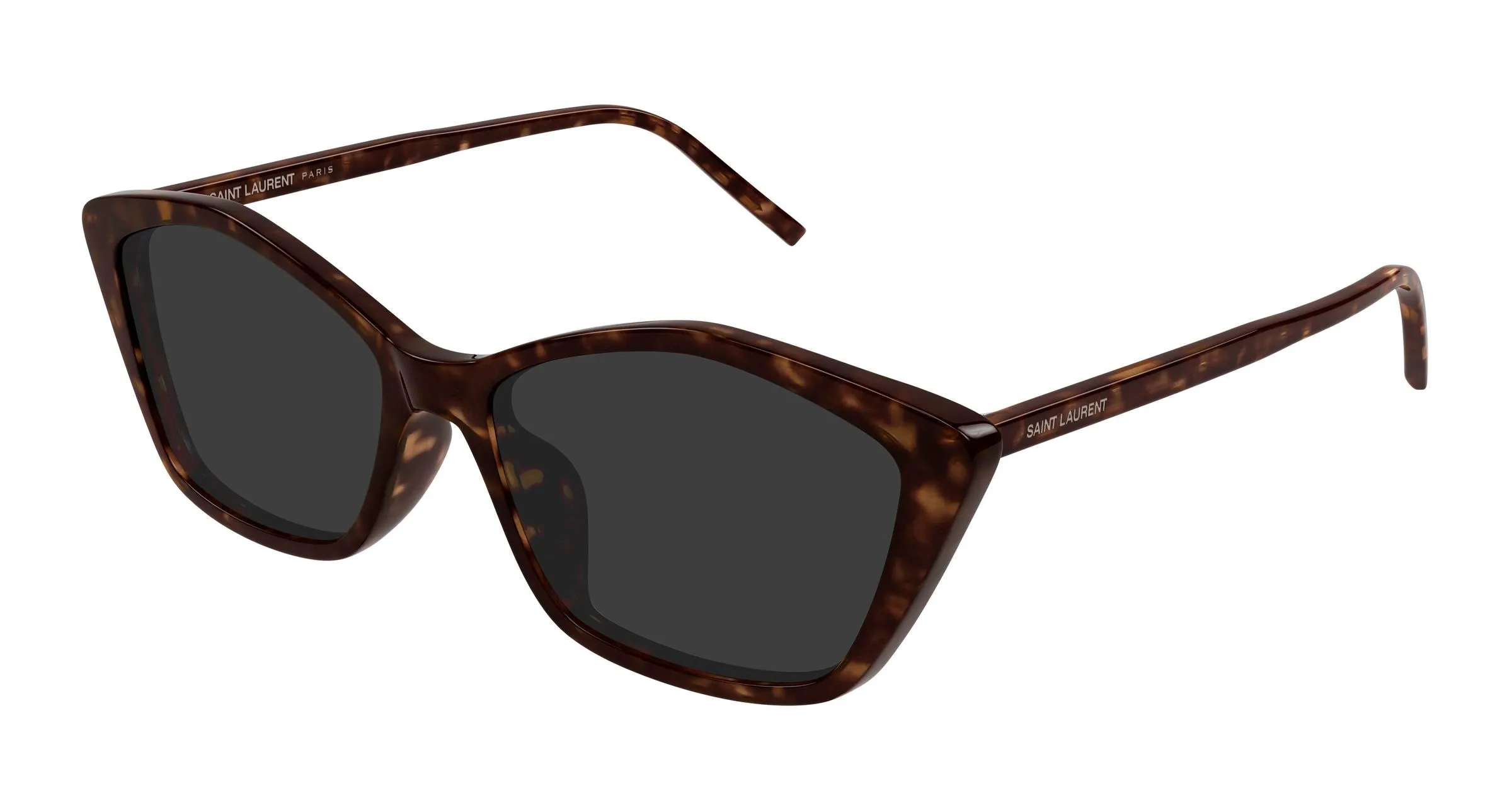 SAINT LAURENT SL 775 002 Occhiali da sole Acetato Havana Grigio Cat Eye - immagine 1