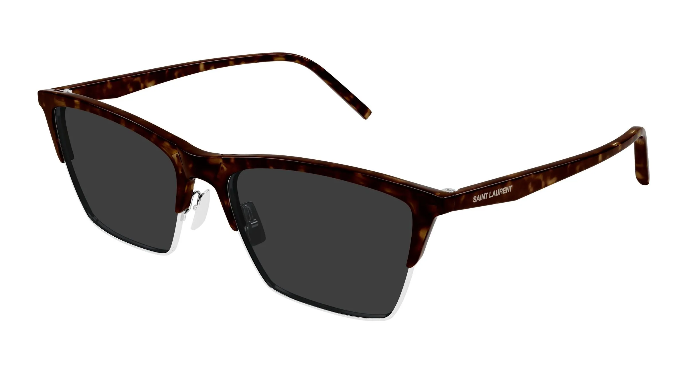 SAINT LAURENT SL 767 003 Occhiali da sole Bio-iniettato Havana Grigio Cat Eye - immagine 1