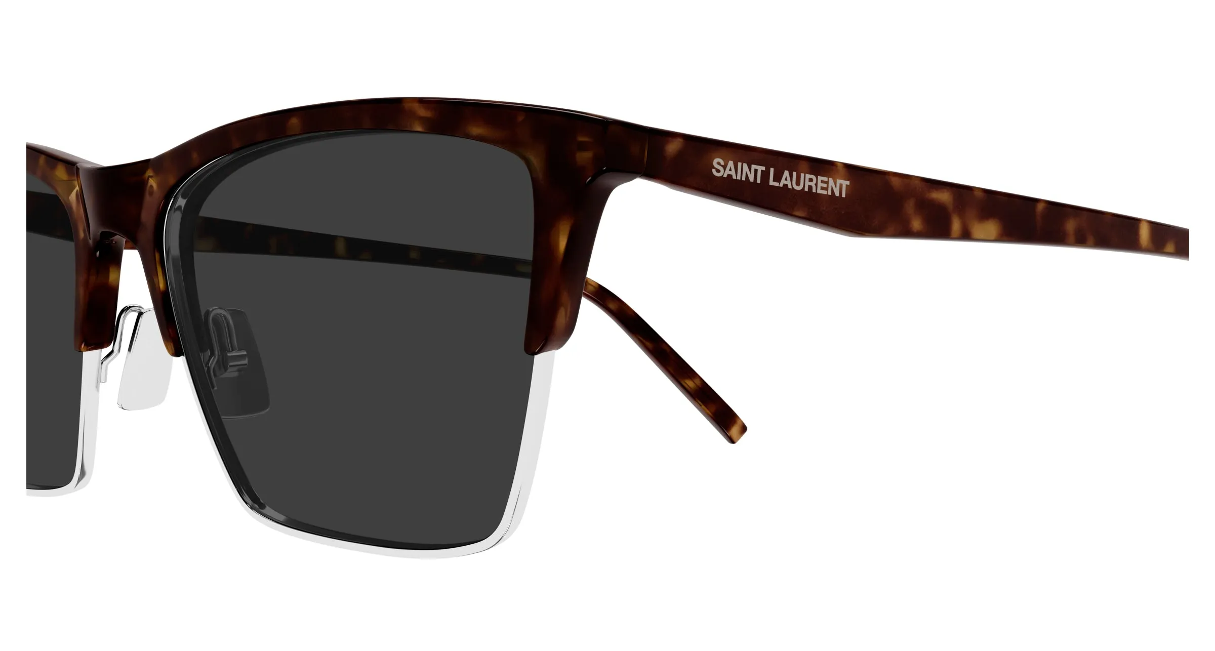 SAINT LAURENT SL 767 003 Occhiali da sole Bio-iniettato Havana Grigio Cat Eye - immagine 3