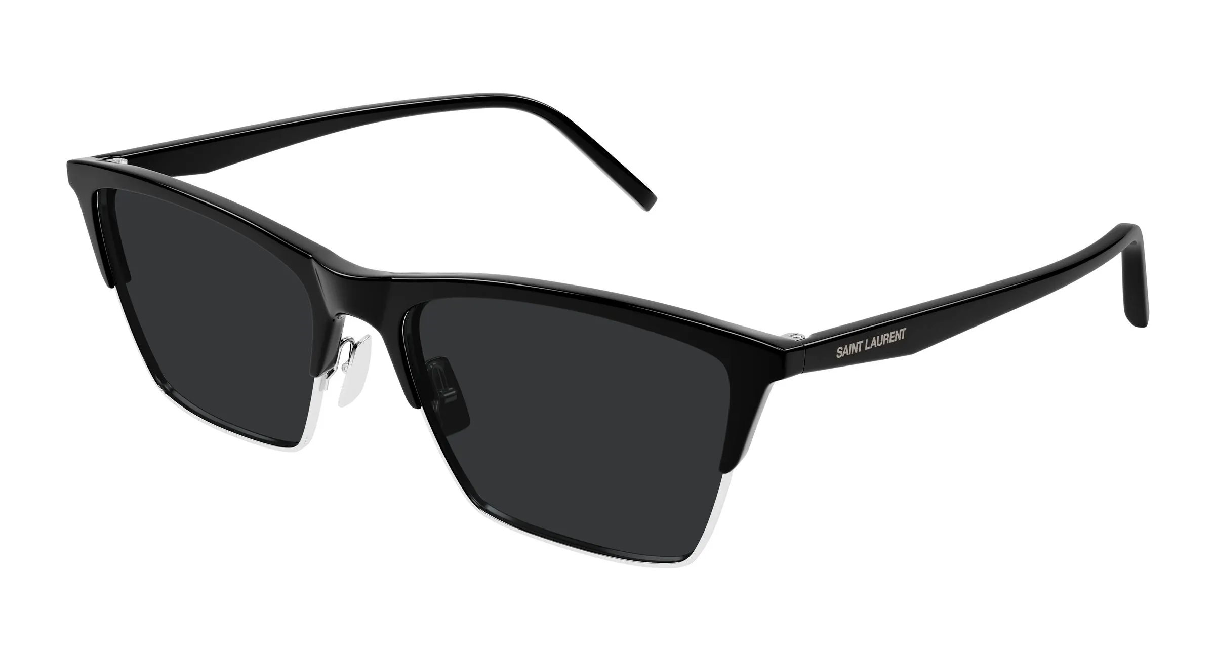 SAINT LAURENT SL 767 002 Occhiali da sole Bio-iniettato Nero Nero Cat Eye - immagine 1