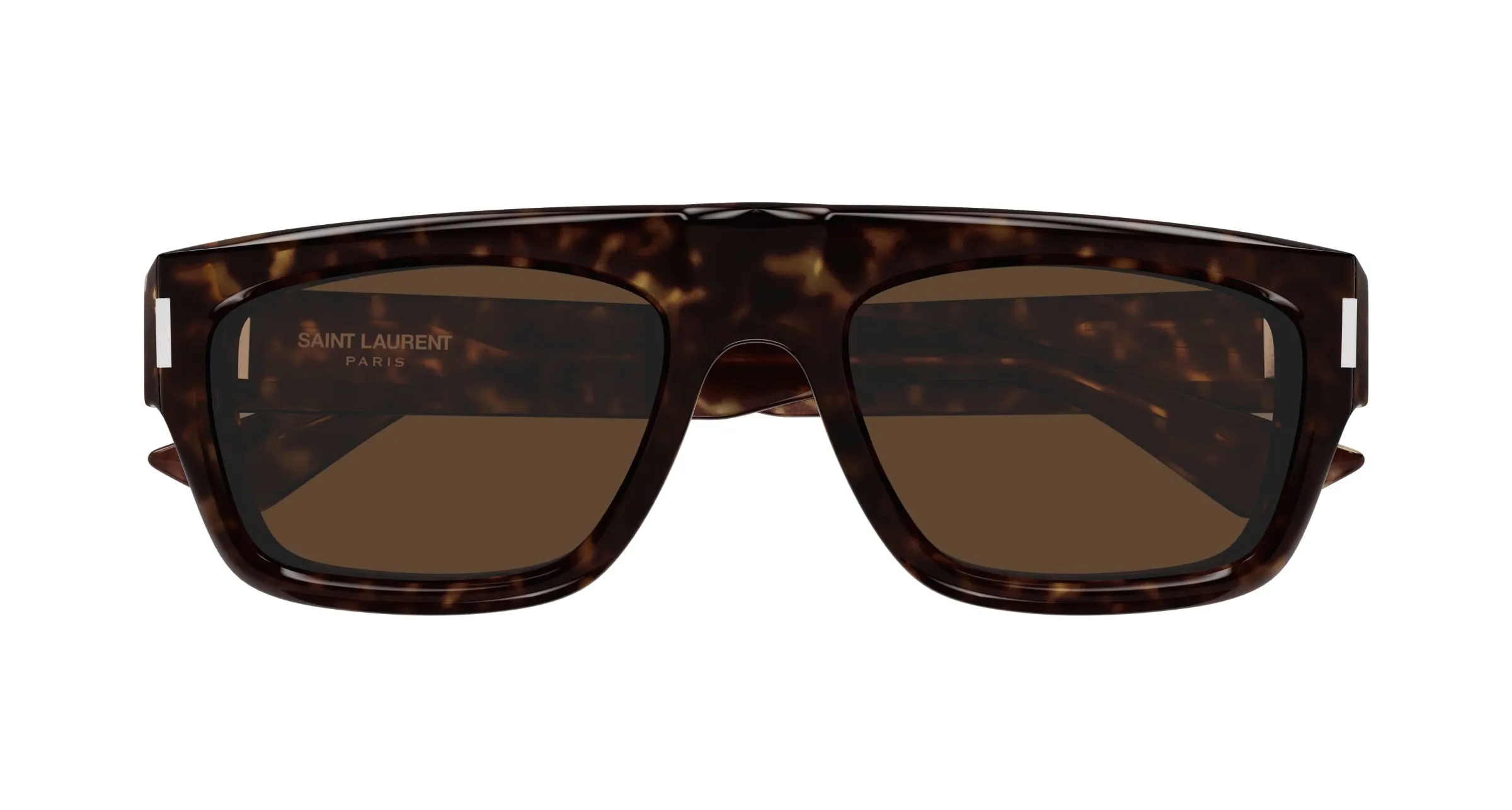 SAINT LAURENT SL 762 002 Occhiali da sole Acetato Havana Marrone Squadrata - immagine 2