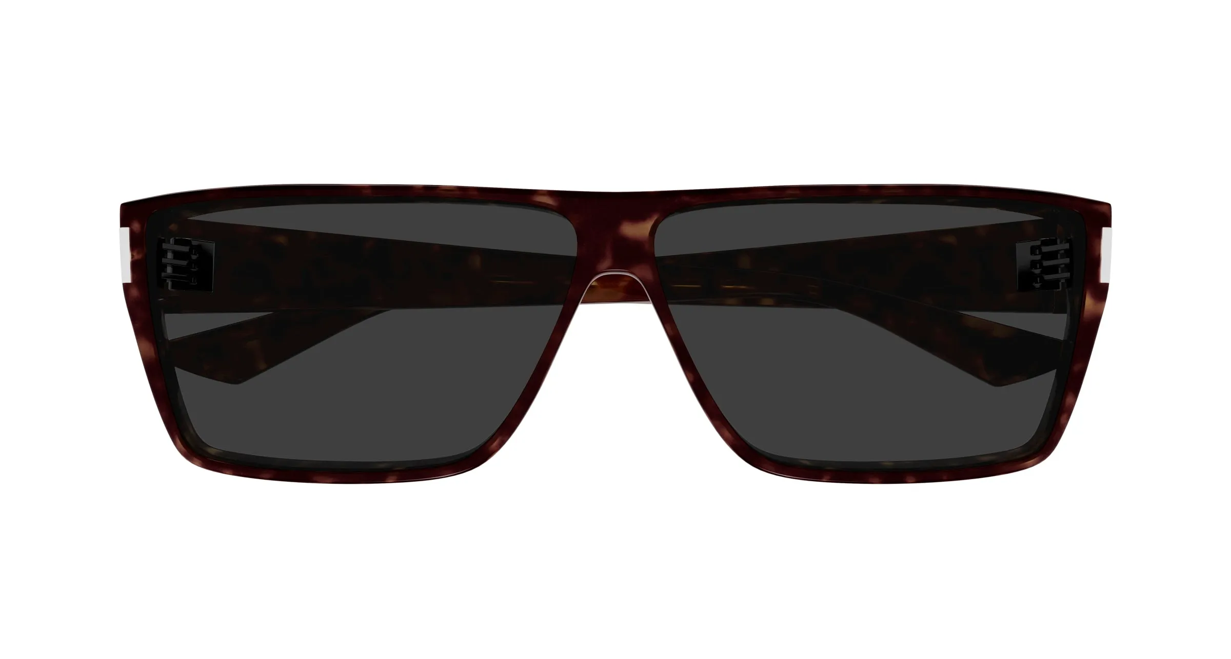 SAINT LAURENT SL 757 002 Occhiali da sole Bio-iniettato Havana Grigio Squadrata - immagine 2