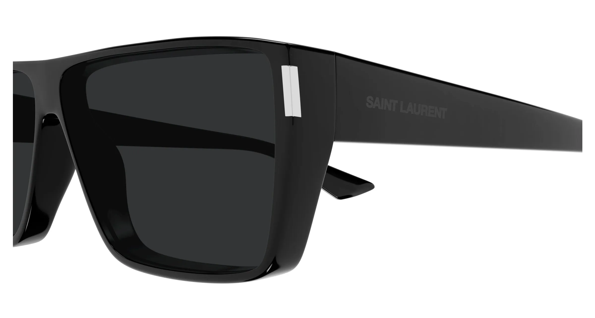 SAINT LAURENT SL 757 001 Occhiali da sole Bio-iniettato Nero Nero Squadrata - immagine 3
